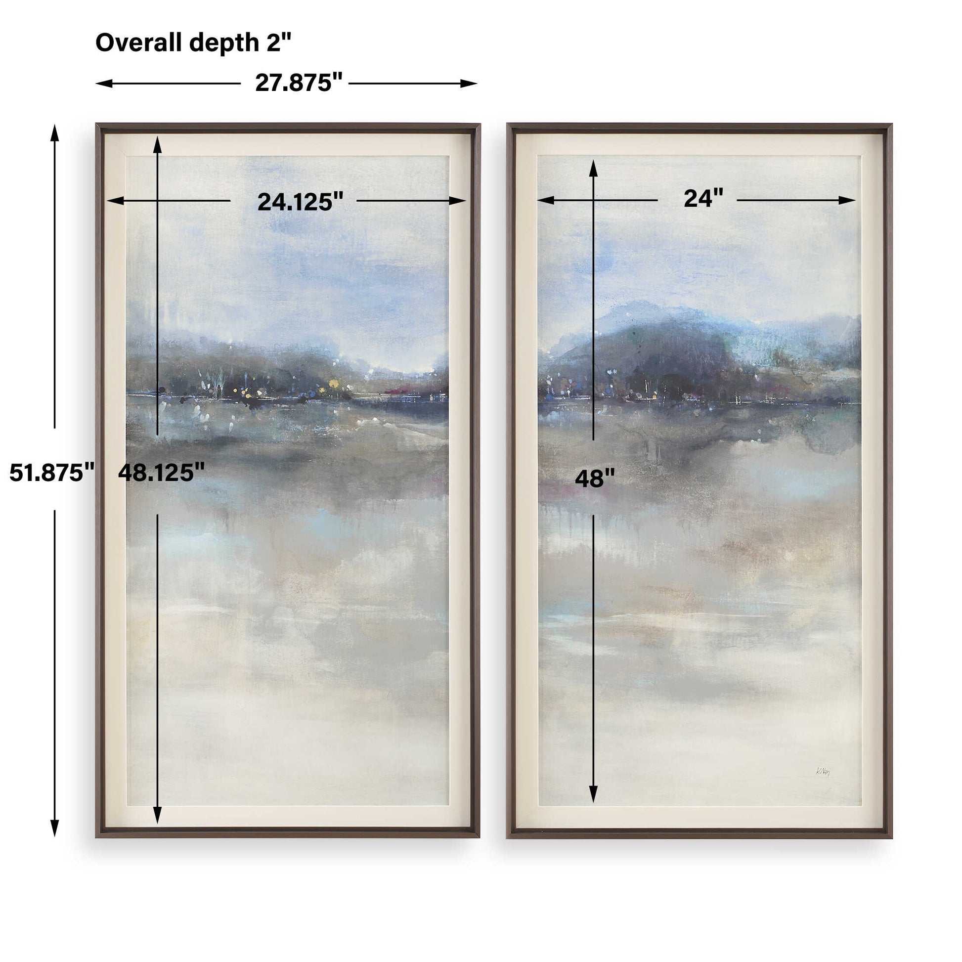 Uttermost Thinking Of You Landscape Prints Set/2
