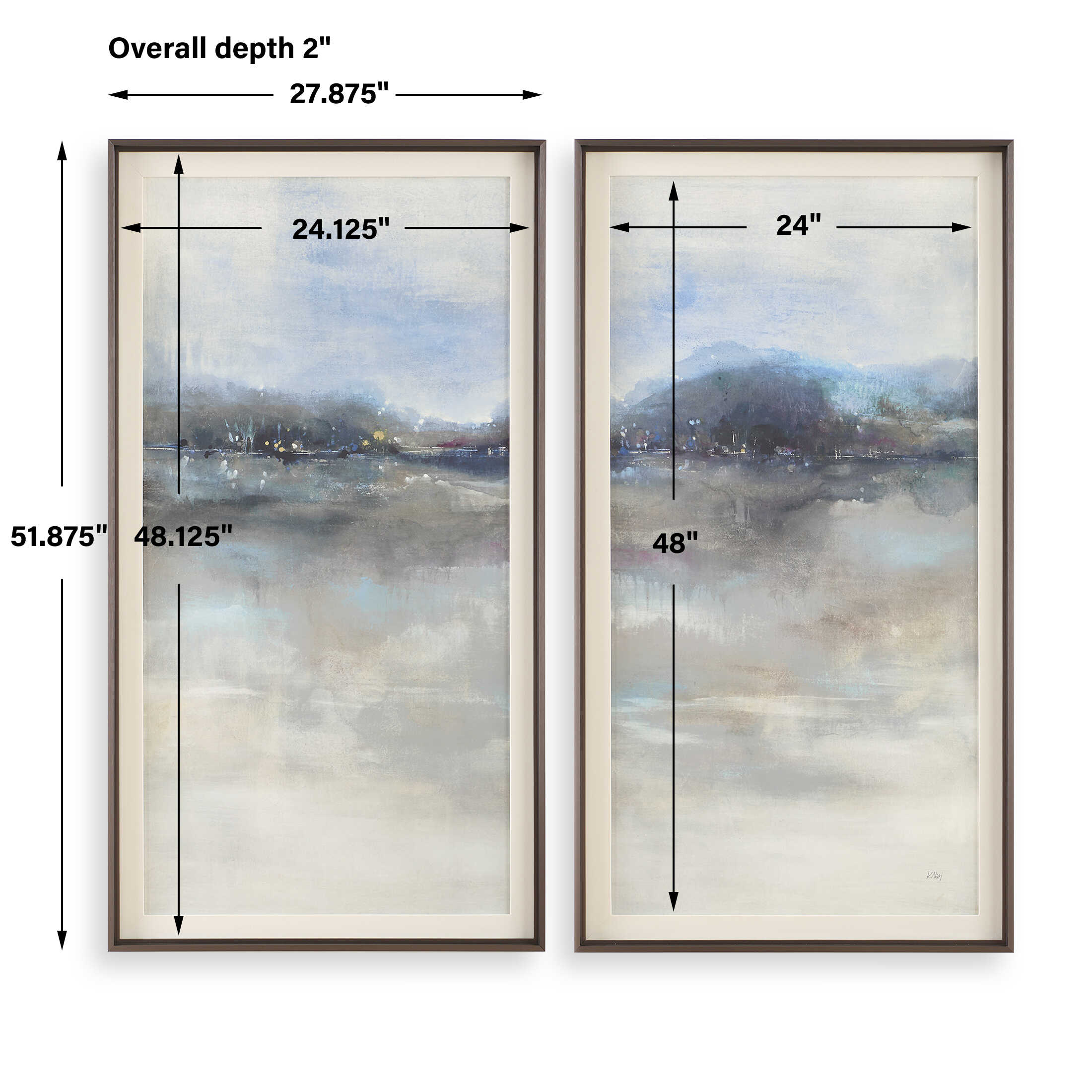 Uttermost Thinking Of You Landscape Prints Set/2
