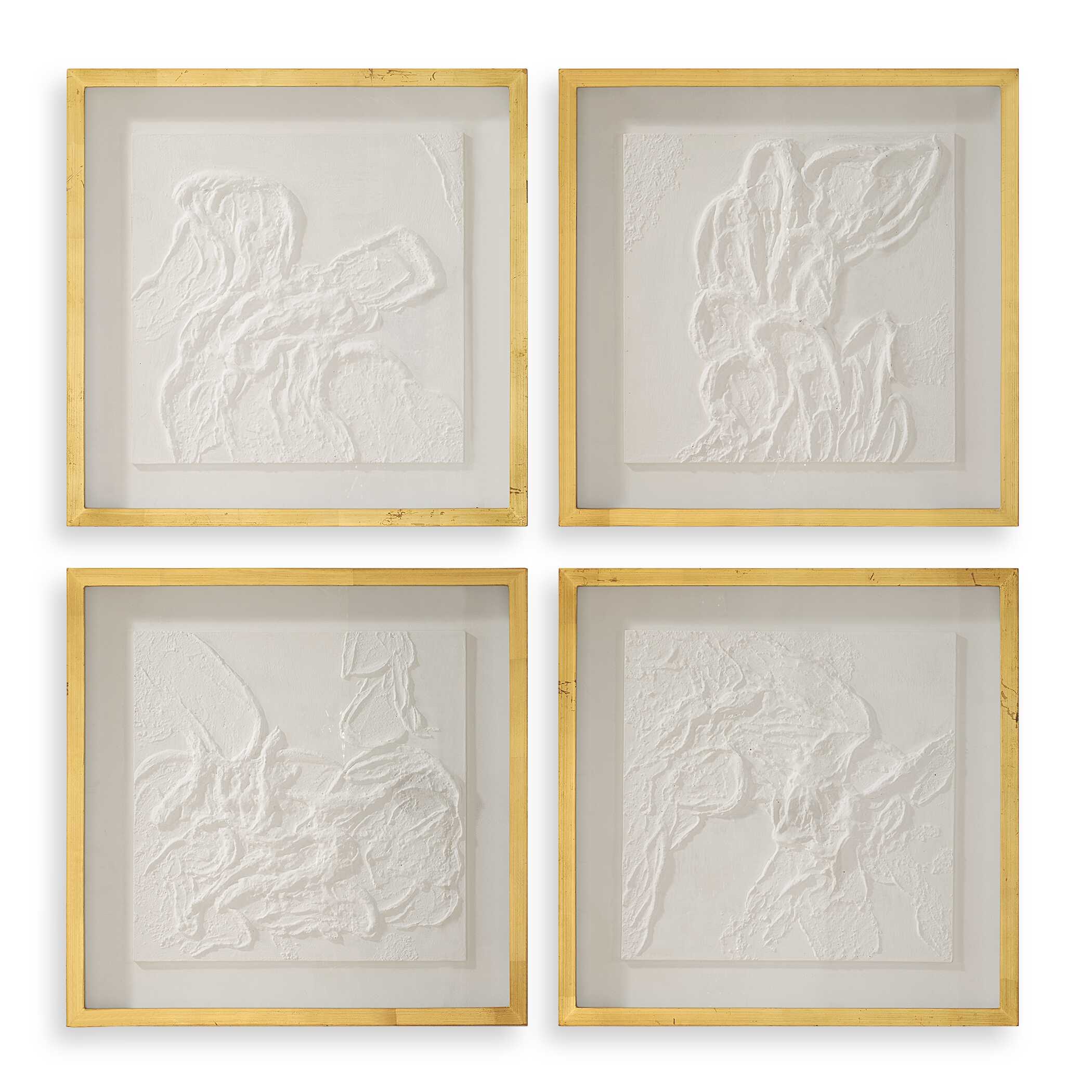 Uttermost Fourfold Framed Prints Set/4