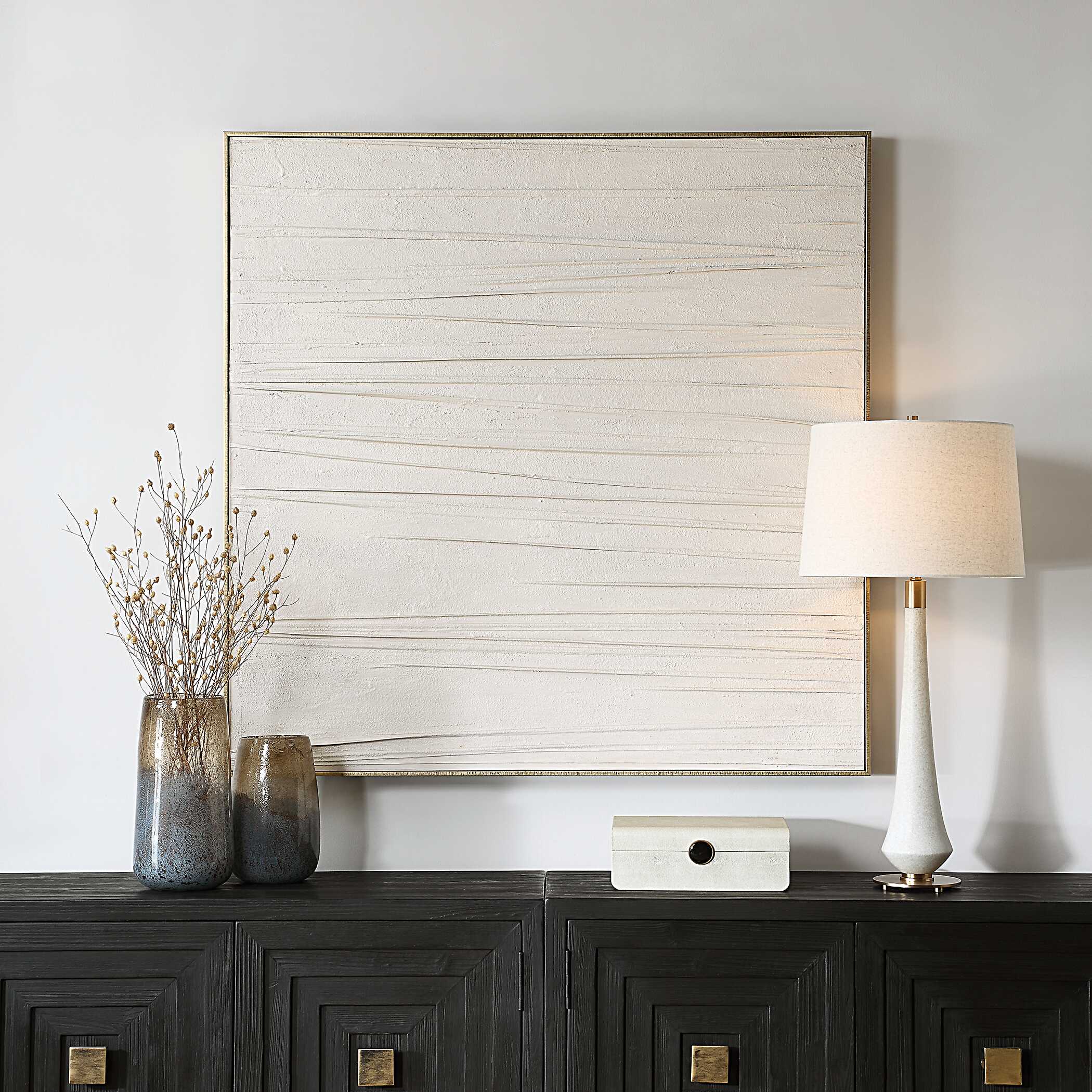 Uttermost Walking The Line Minimalist Canvas Art