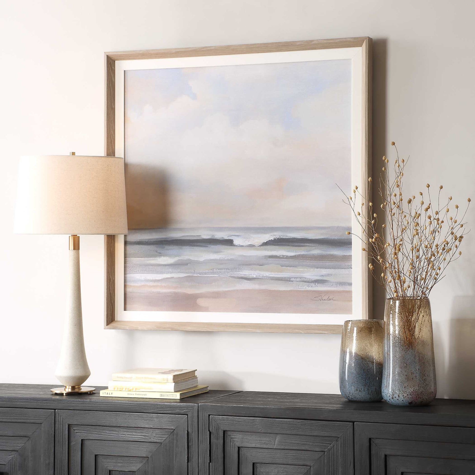 Uttermost Haze Framed Print
