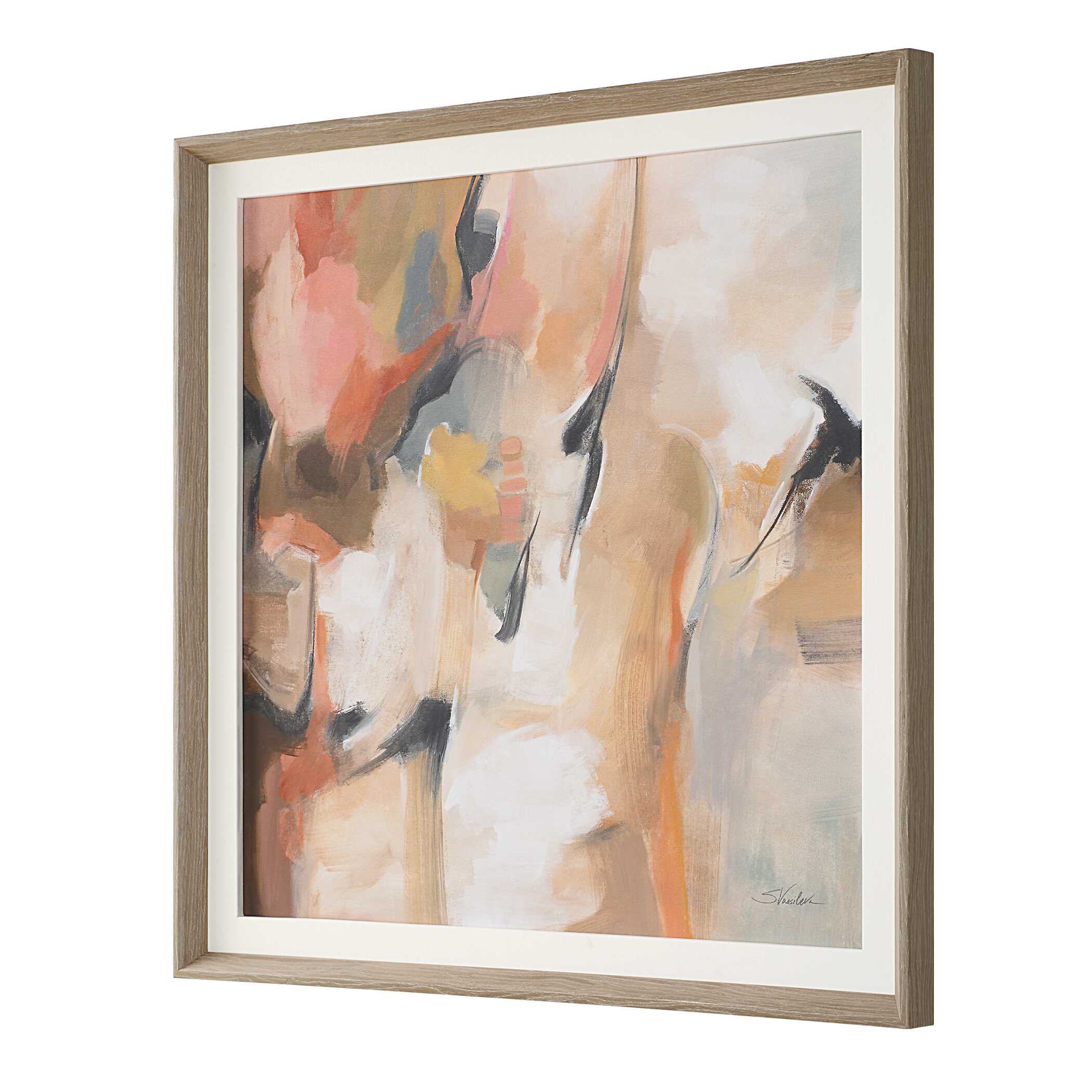 Uttermost Uphill Framed Abstract Print