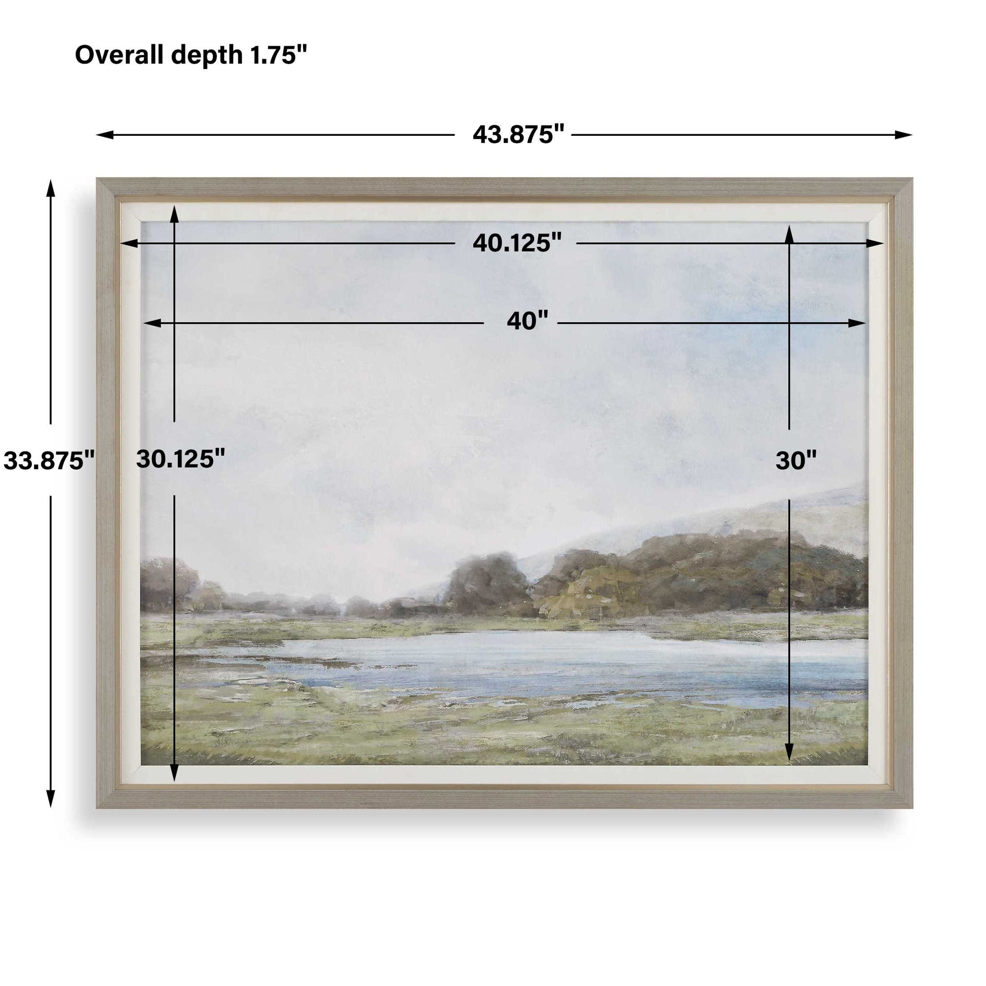 Uttermost Restful Vista-Awe Landscape Art