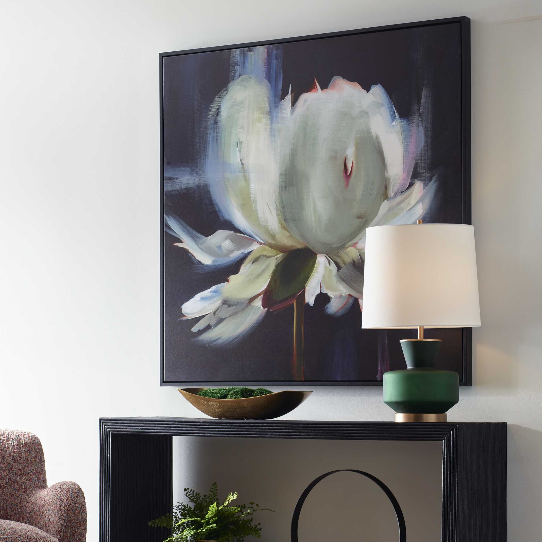 Uttermost Peony Framed Floral Art