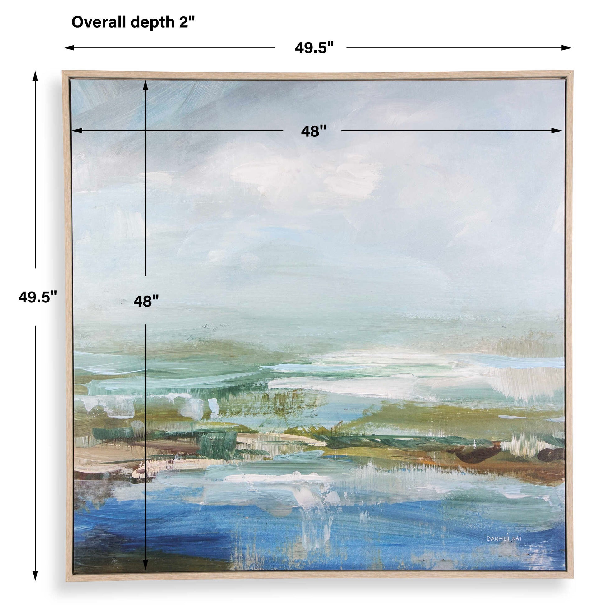 Uttermost Lush Valley Framed Canvas