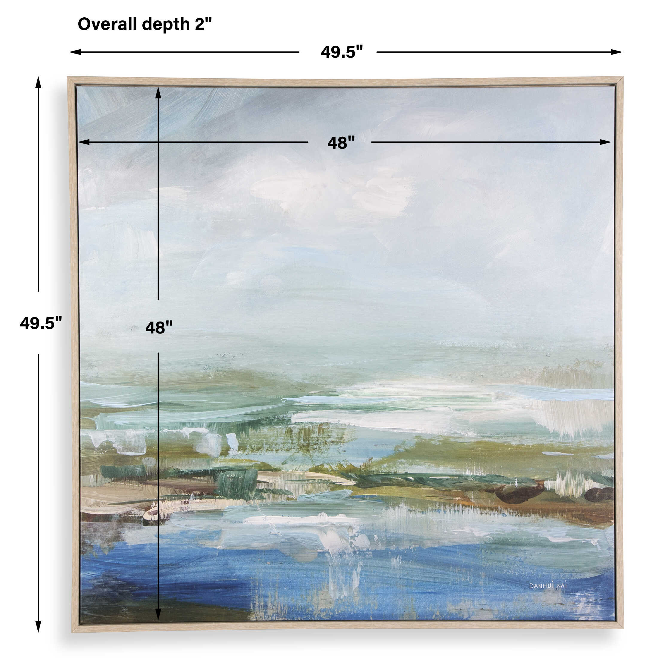 Uttermost Lush Valley Framed Canvas