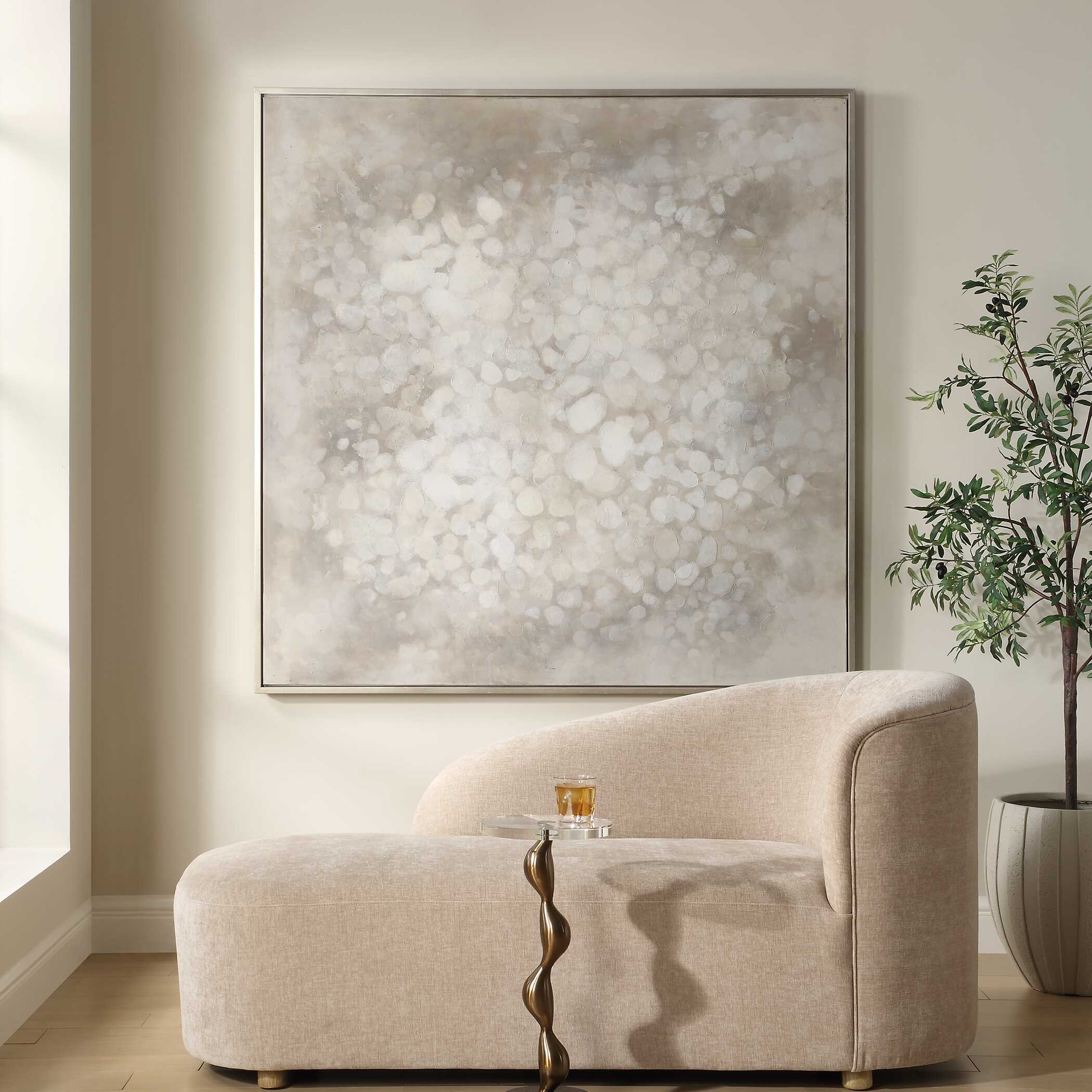 Uttermost Out Of Focus Framed Abstract Art