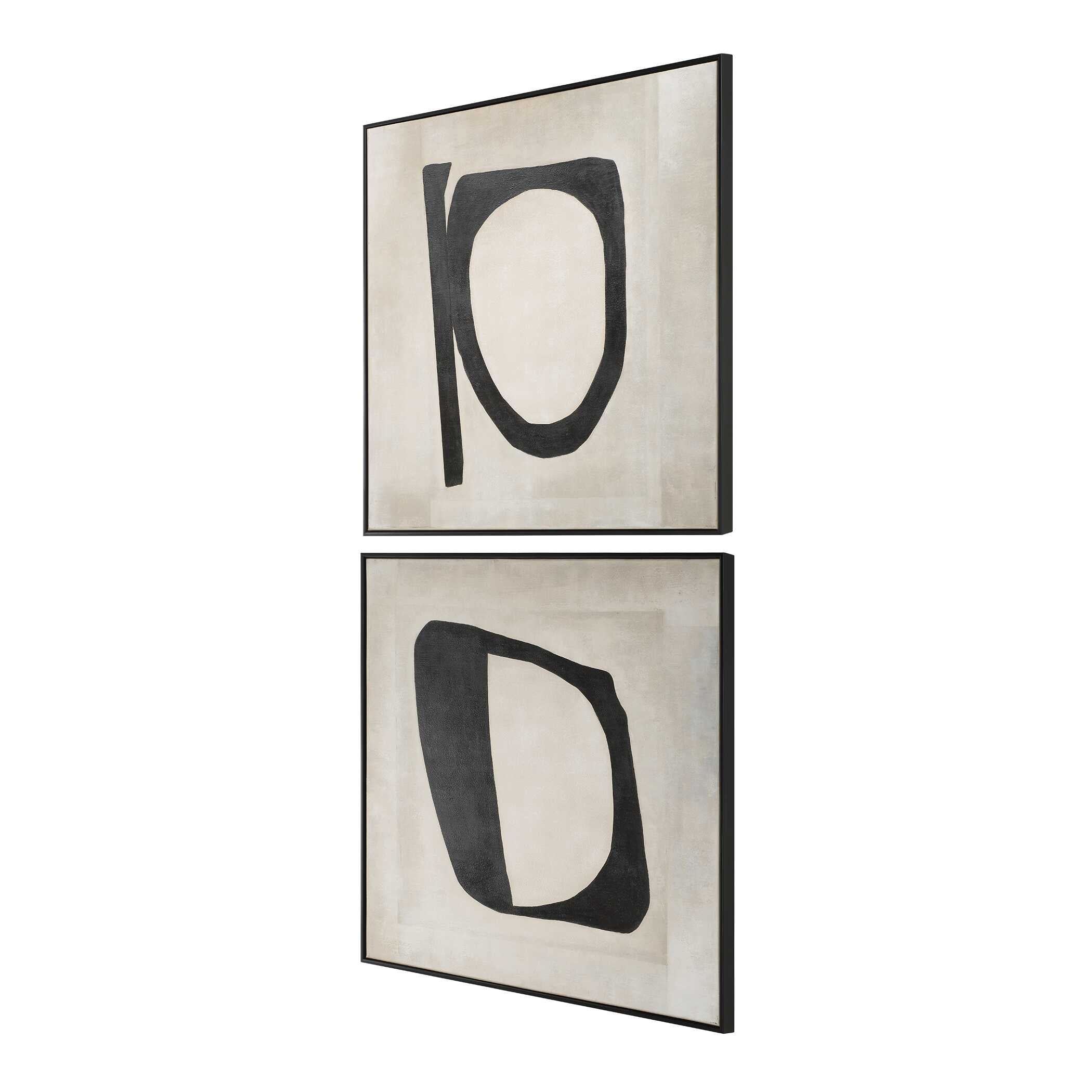 Uttermost Characters Abstract Art Set/2