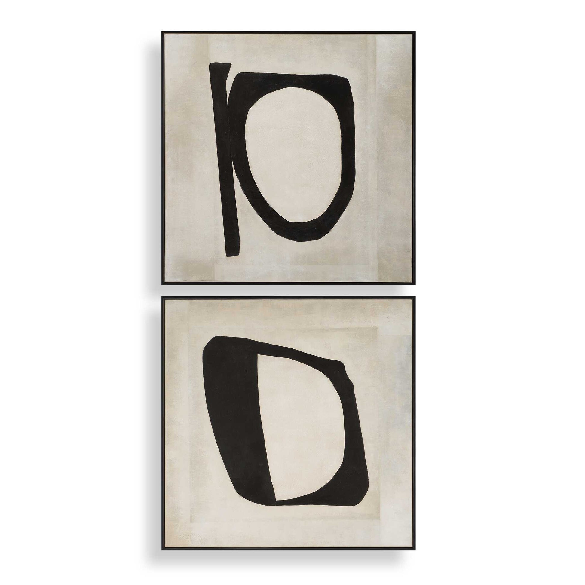 Uttermost Characters Abstract Art Set/2