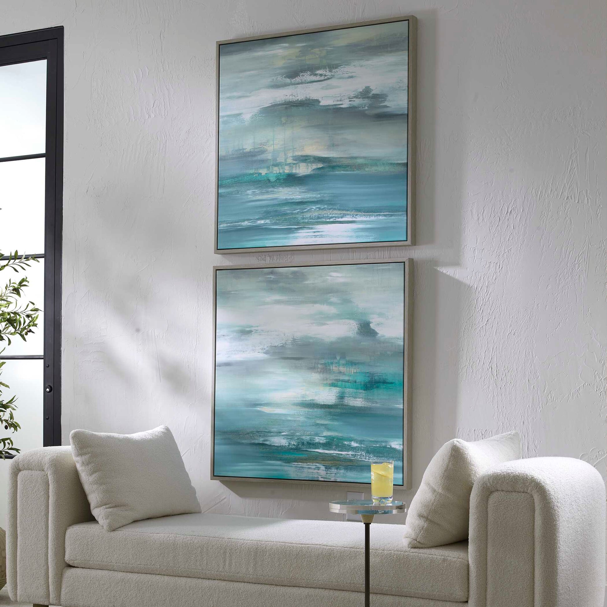 Uttermost Tranquil State Of Mind Framed Canvases, S/2