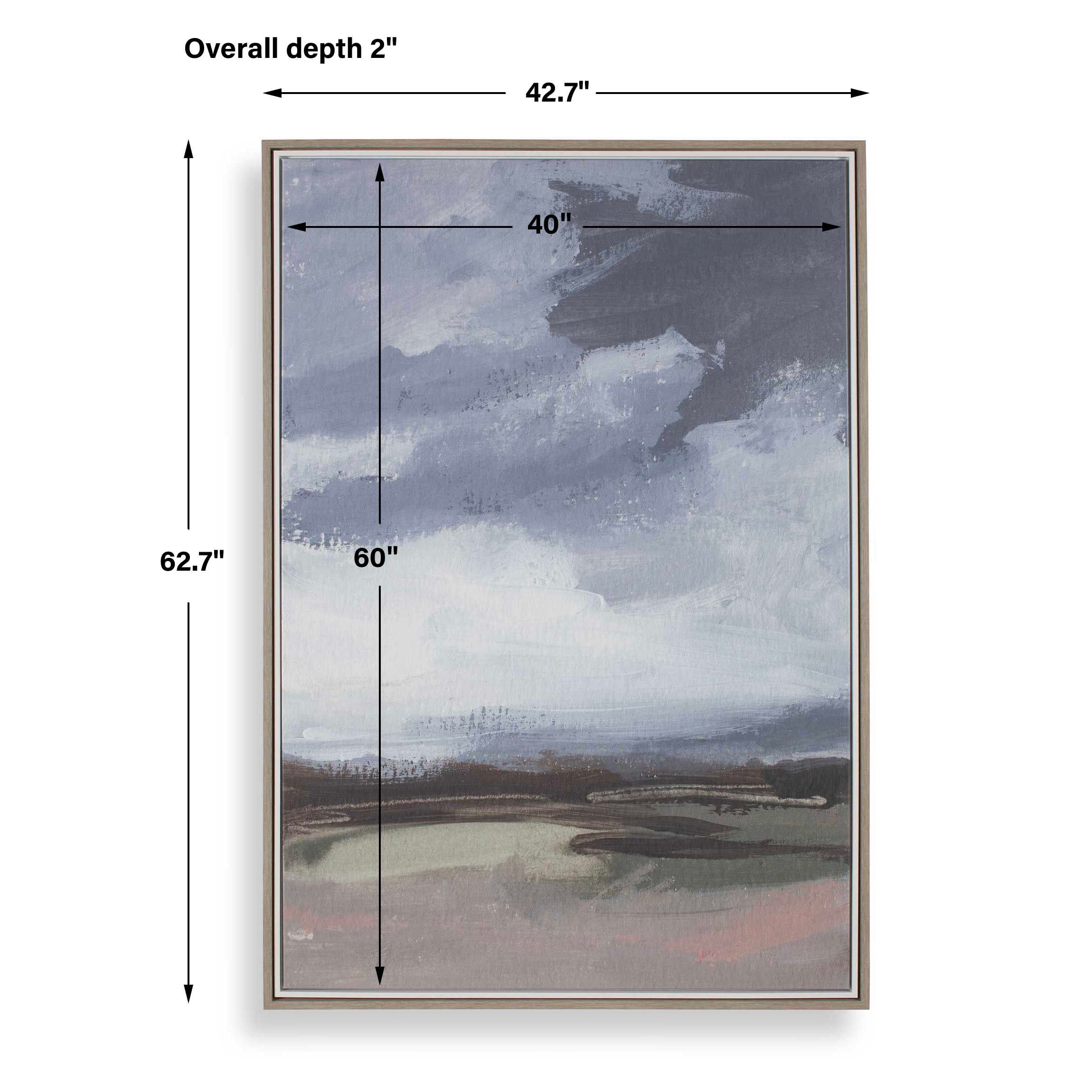 Uttermost Bracing Framed Landscape Art