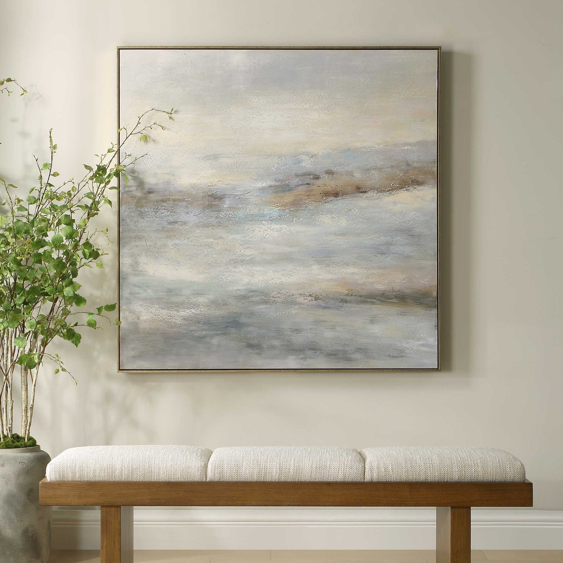 Uttermost Say When Hand Painted Canvas