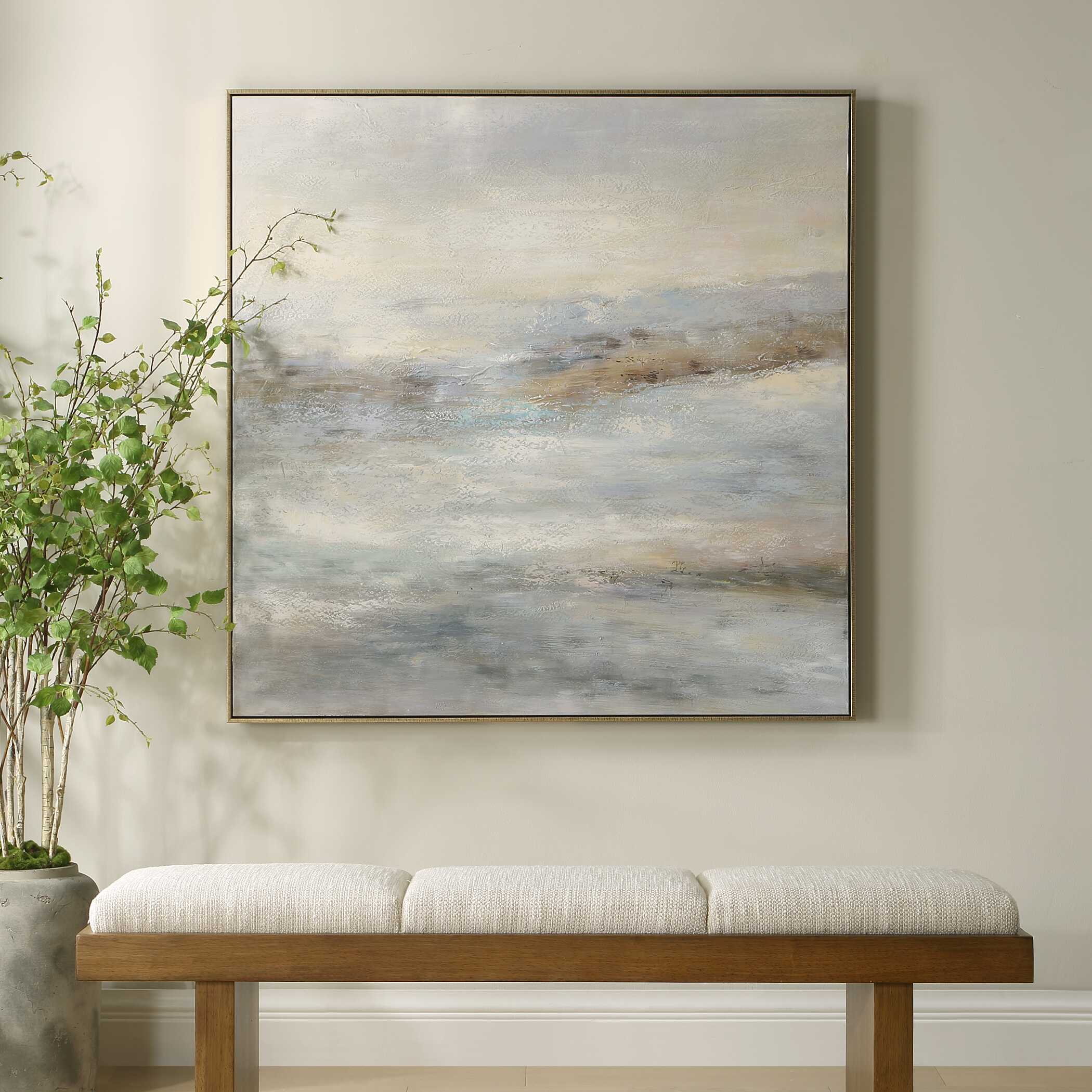 Uttermost Say When Hand Painted Canvas