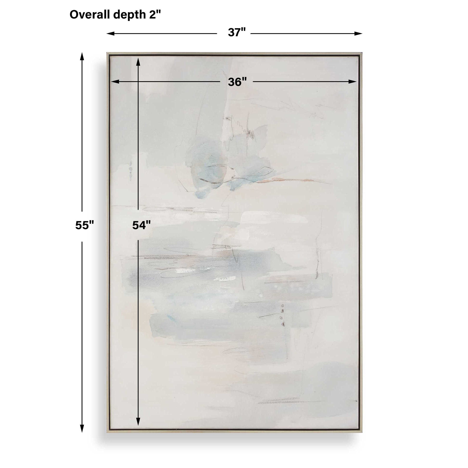 Uttermost One And Only Hand Painted Abstract Art