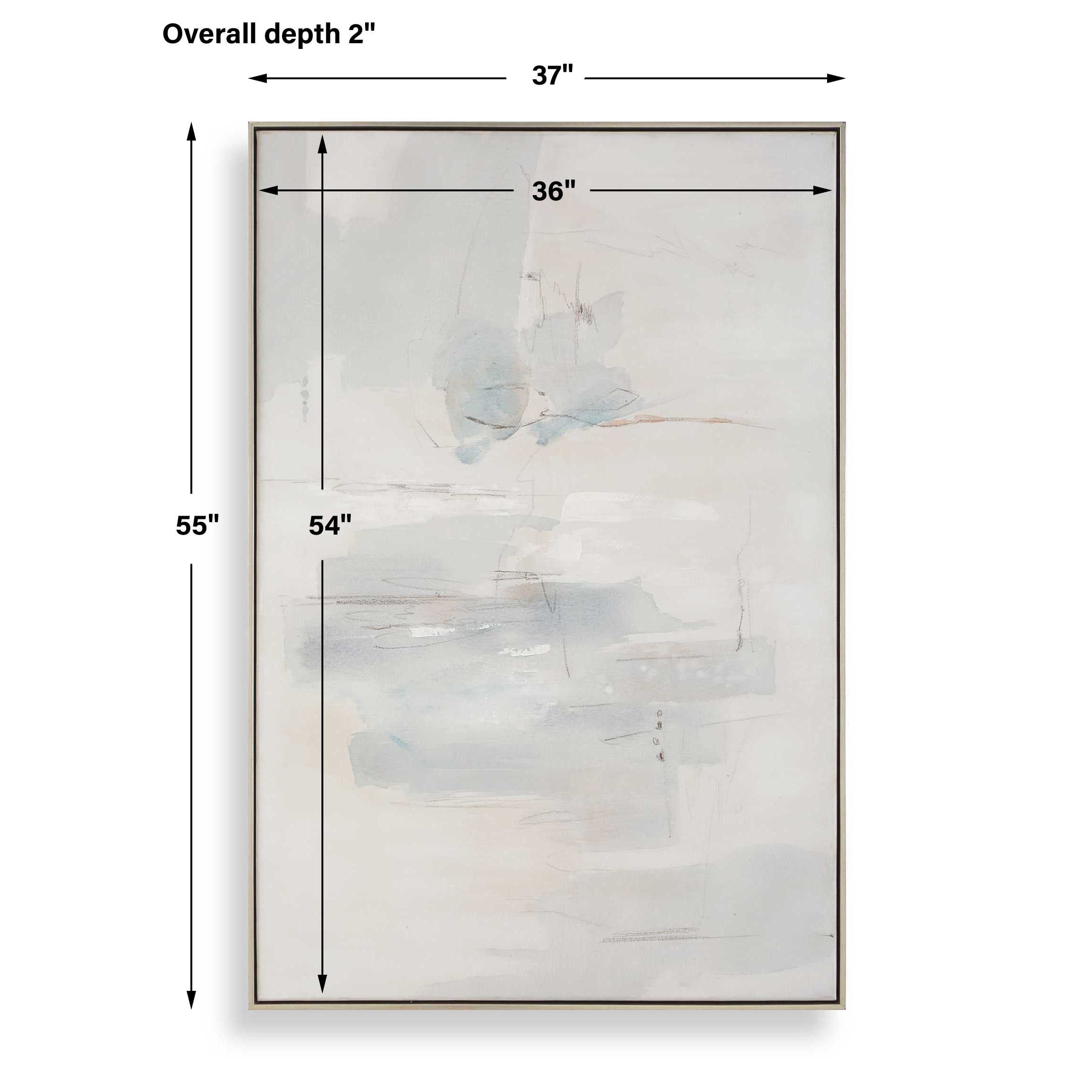 Uttermost One And Only Hand Painted Abstract Art