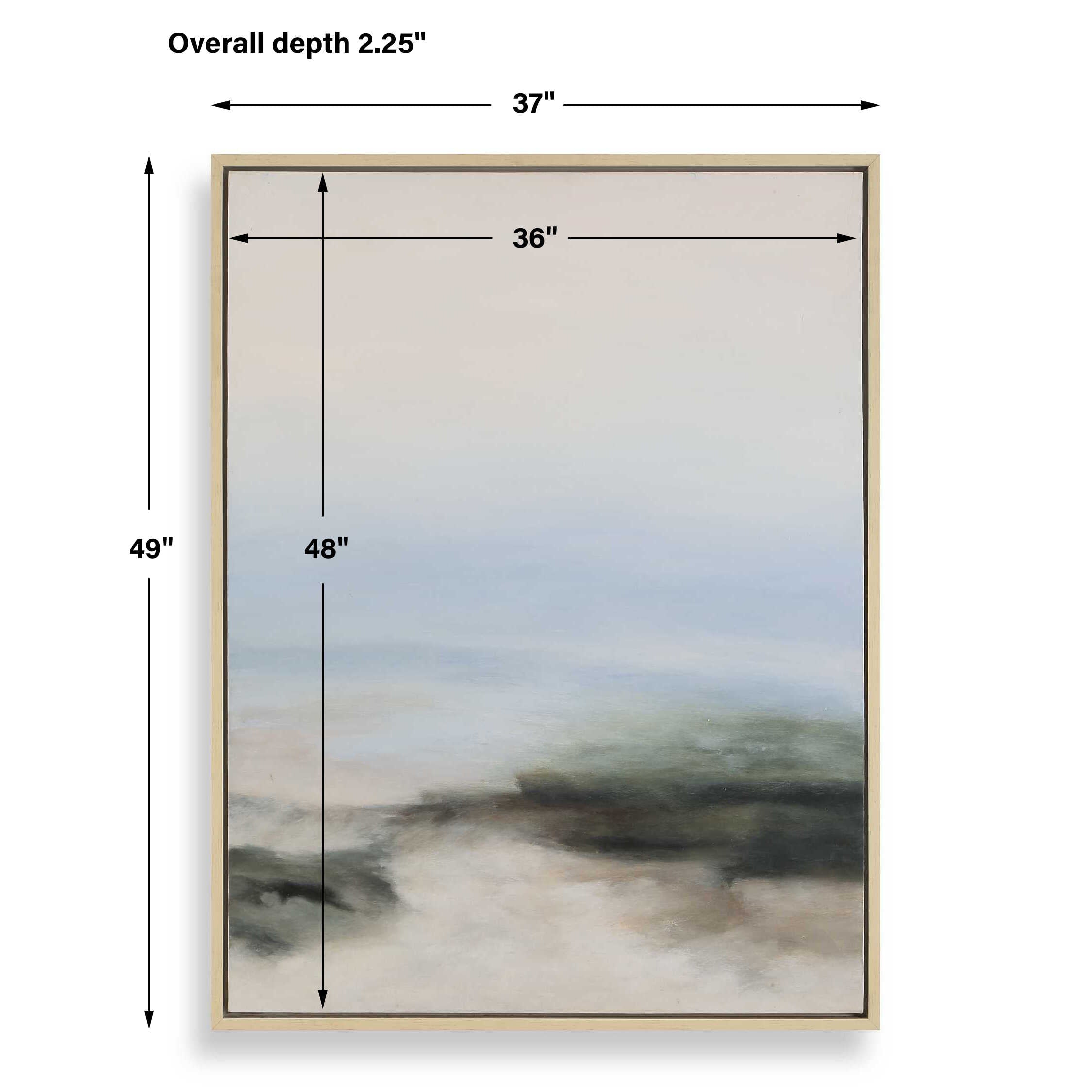 Uttermost Crossing Paths Coastal Landscape Painting