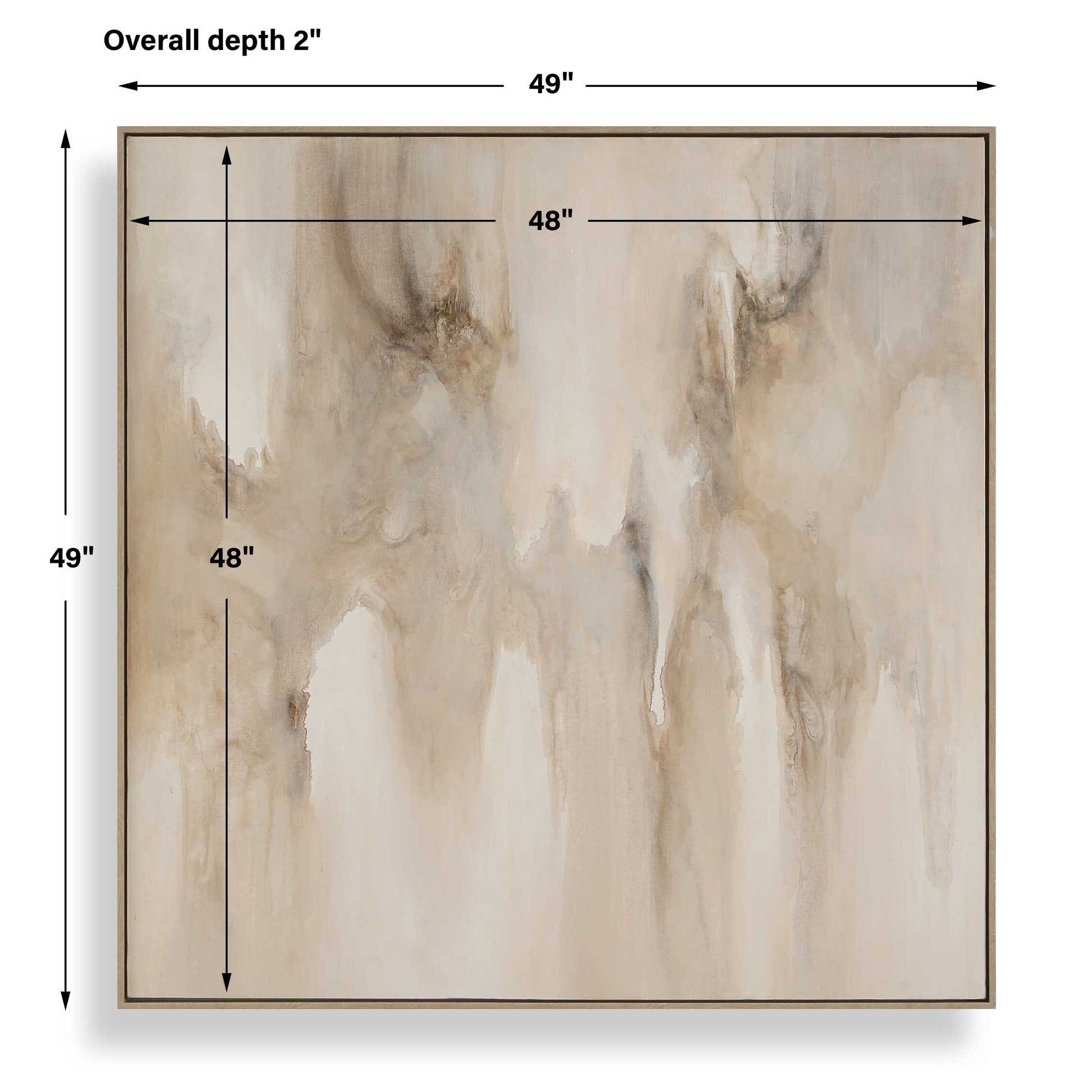 Uttermost Embark Hand Painted Abstract Canvas