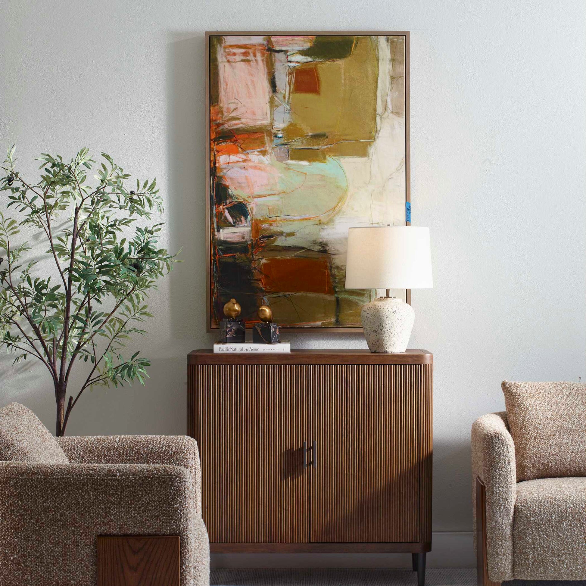 Uttermost Palace Walls Framed Abstract Art