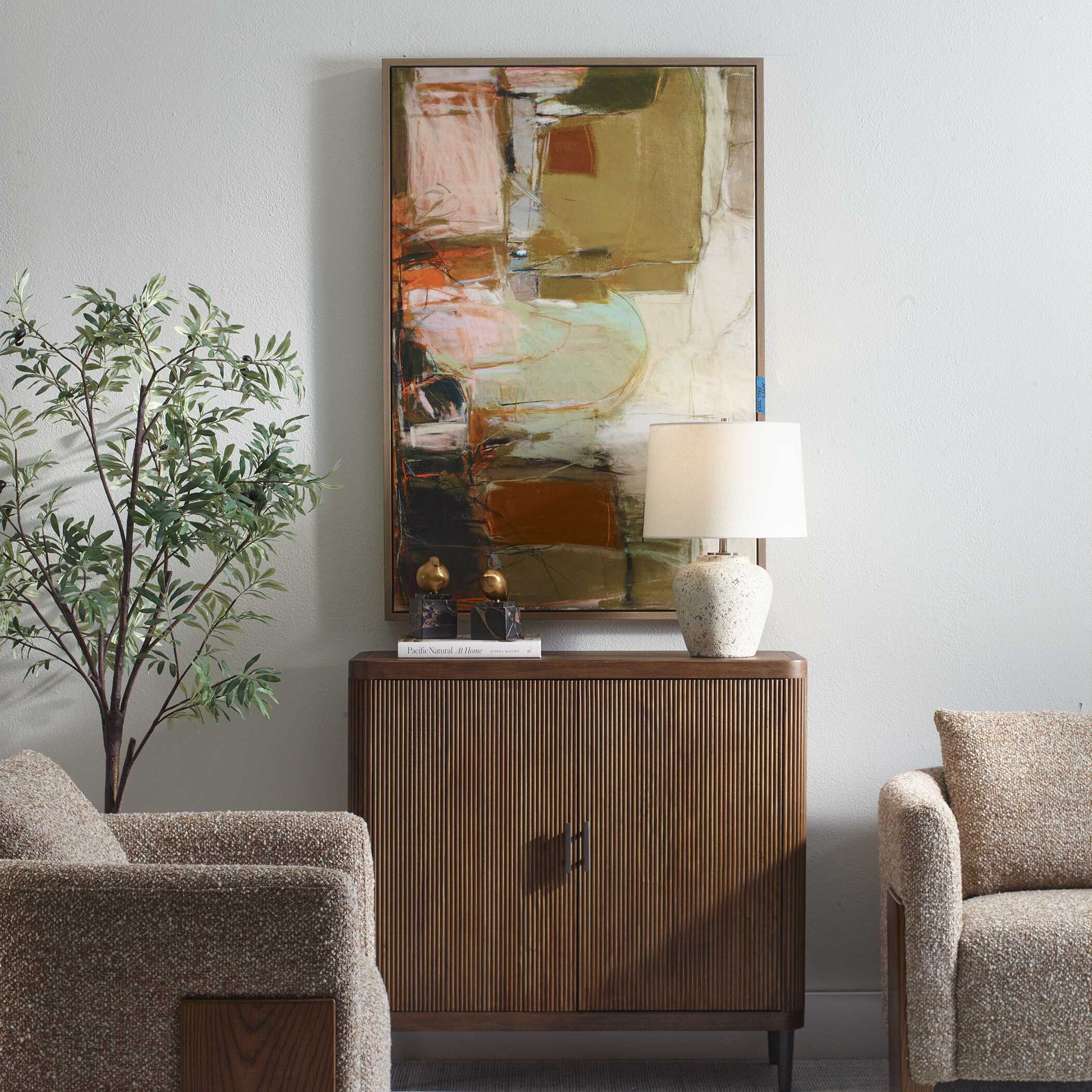 Uttermost Palace Walls Framed Abstract Art