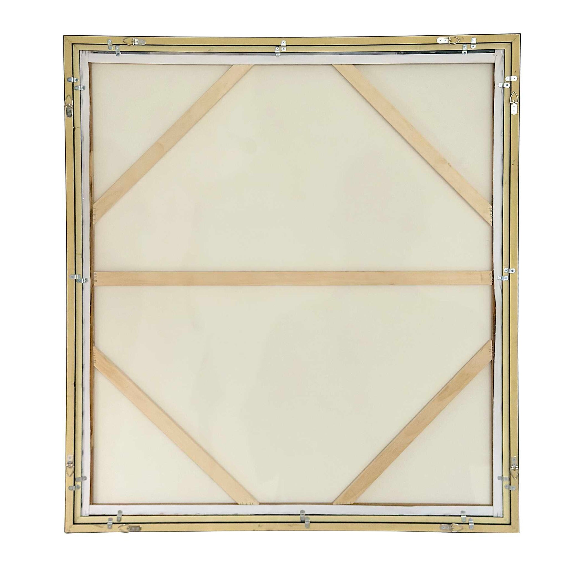 Uttermost Green Fields Framed Abstract Canvas