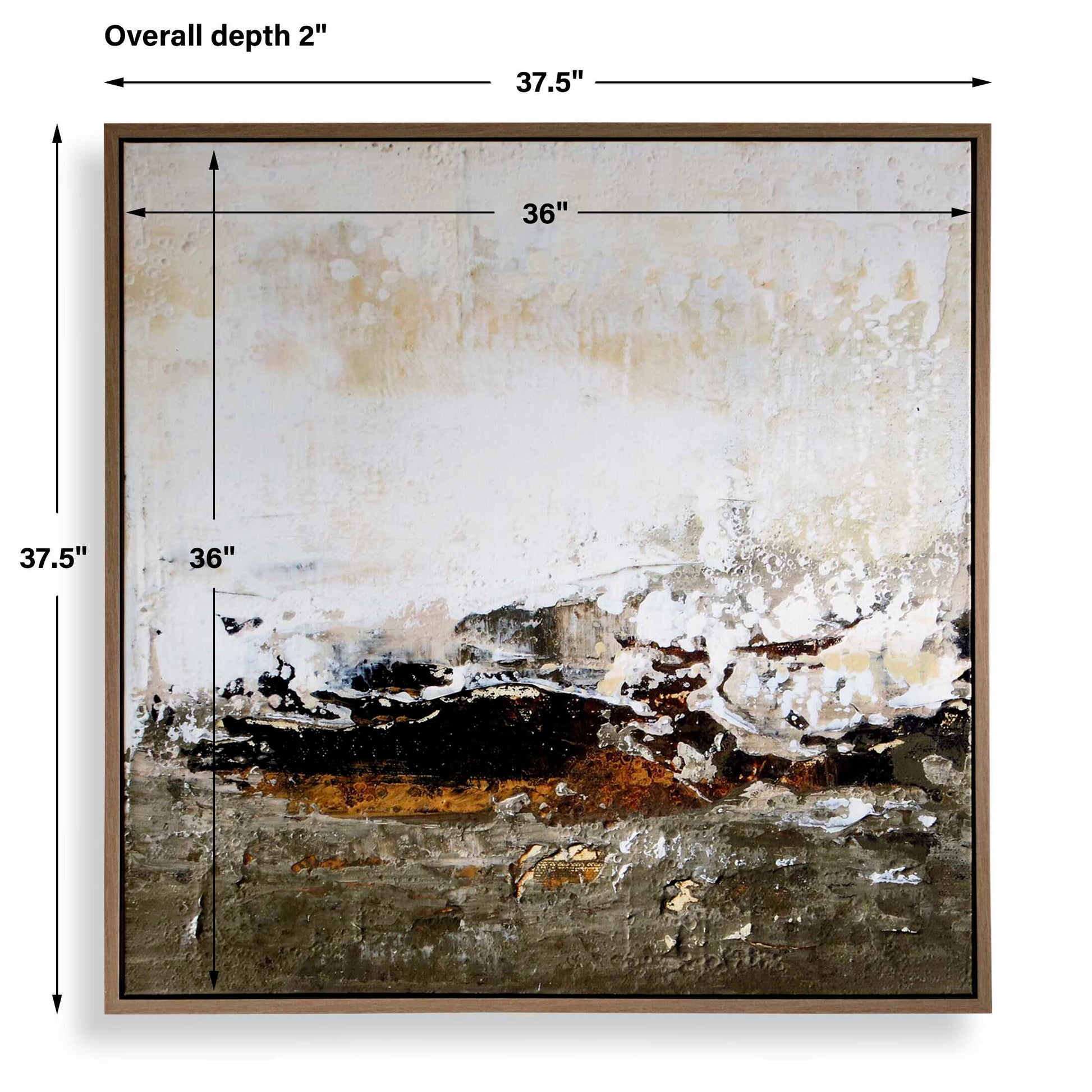 Uttermost The Other Side Framed Abstract Art