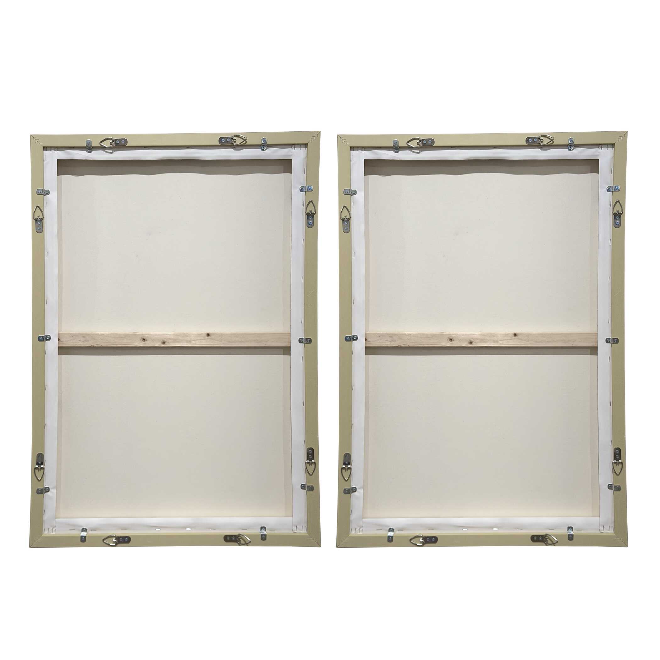 Uttermost Abstract Afternoon Framed Canvases Set/2