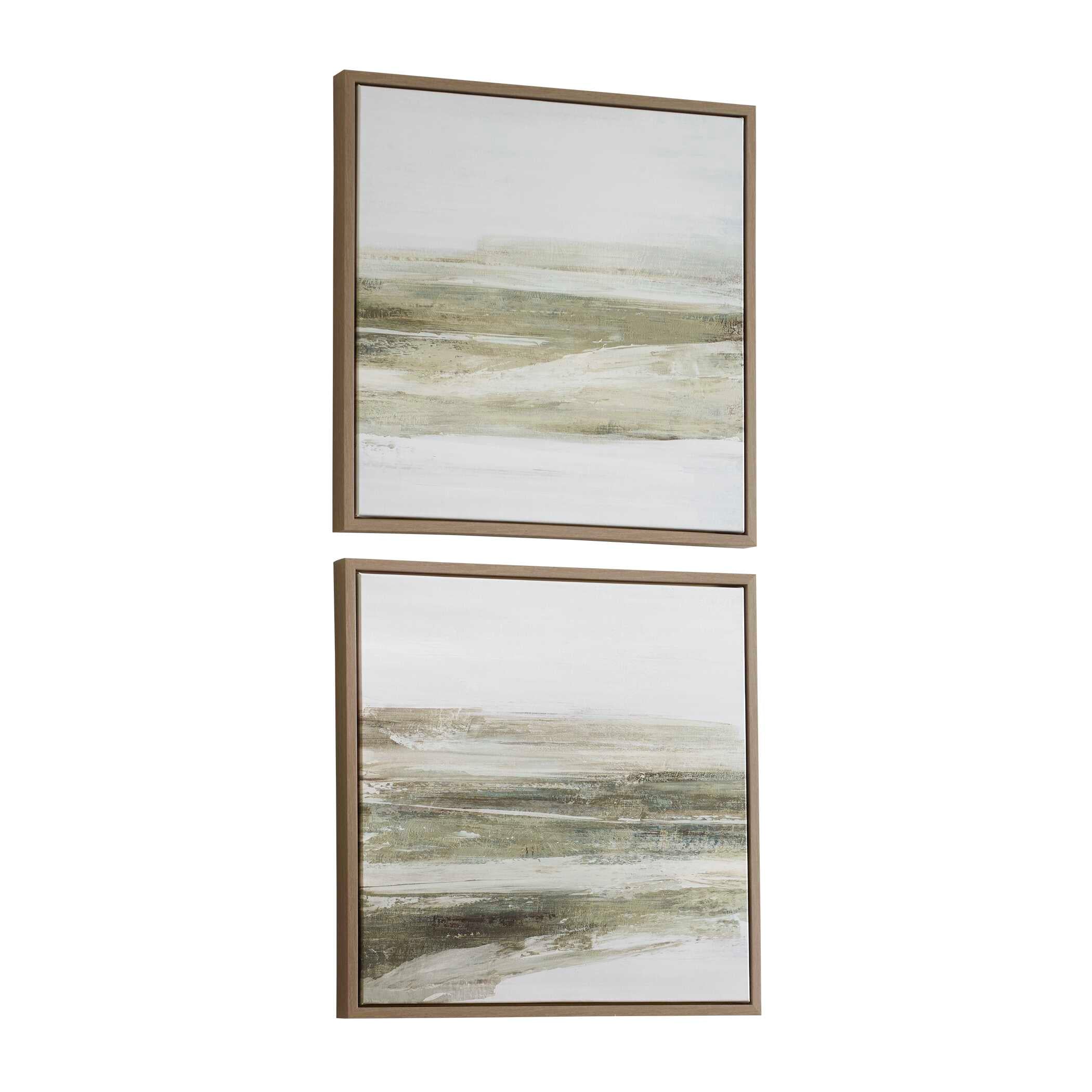 Uttermost All Of A Sudden Framed Canvases Set/2