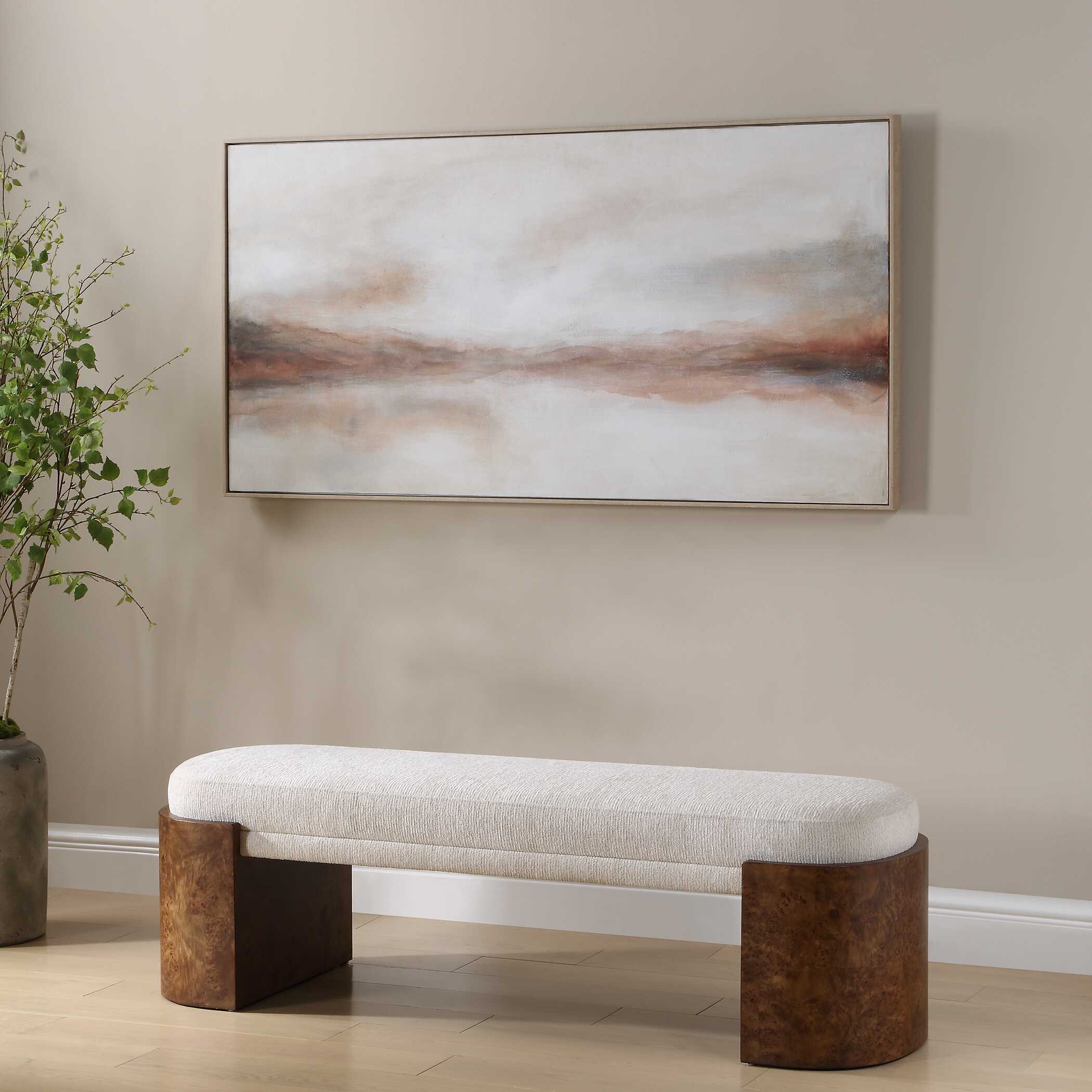 Uttermost Haze In The Horizon Landscape Painting