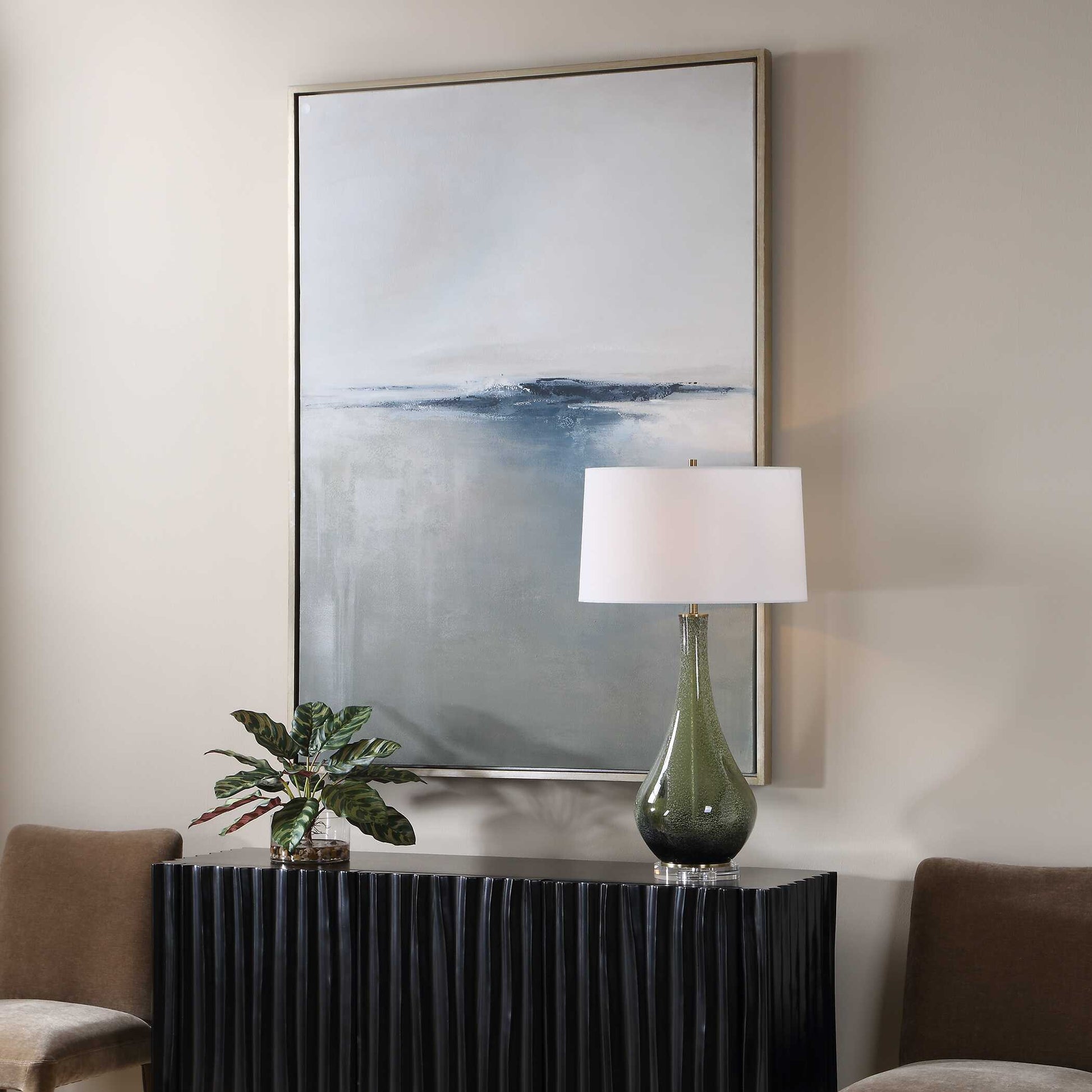 Uttermost Above The Waterline Abstract Painting