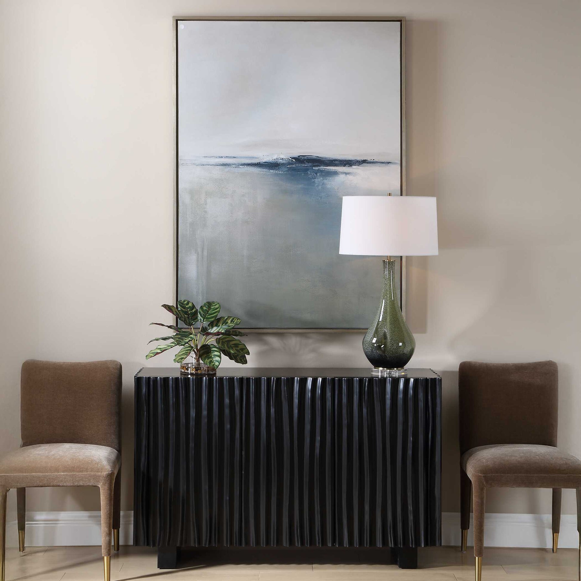 Uttermost Above The Waterline Abstract Painting