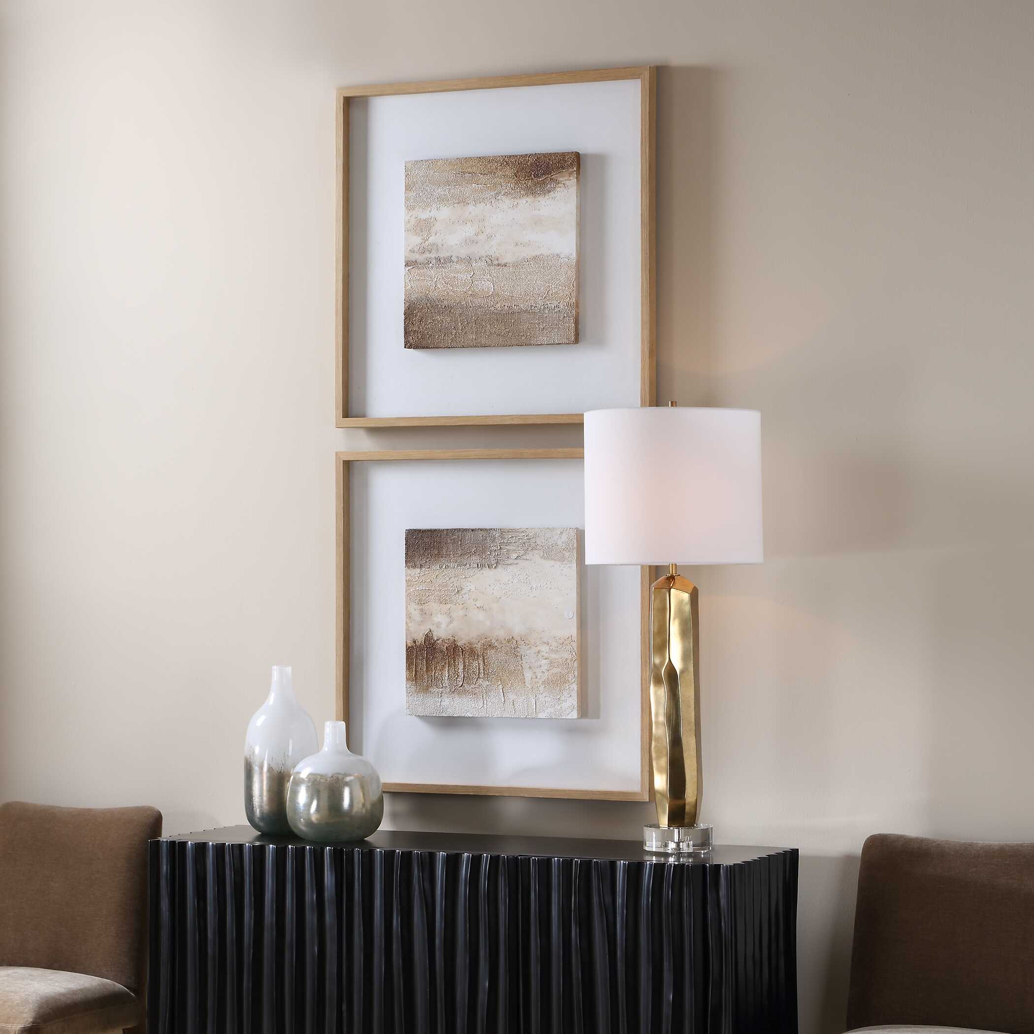 Uttermost Between Lines Abstract Painting, S/2