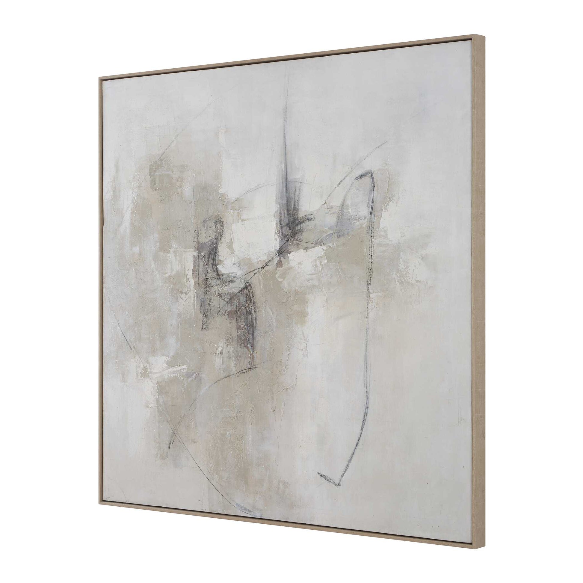 Uttermost Still Crossing Abstract Painting