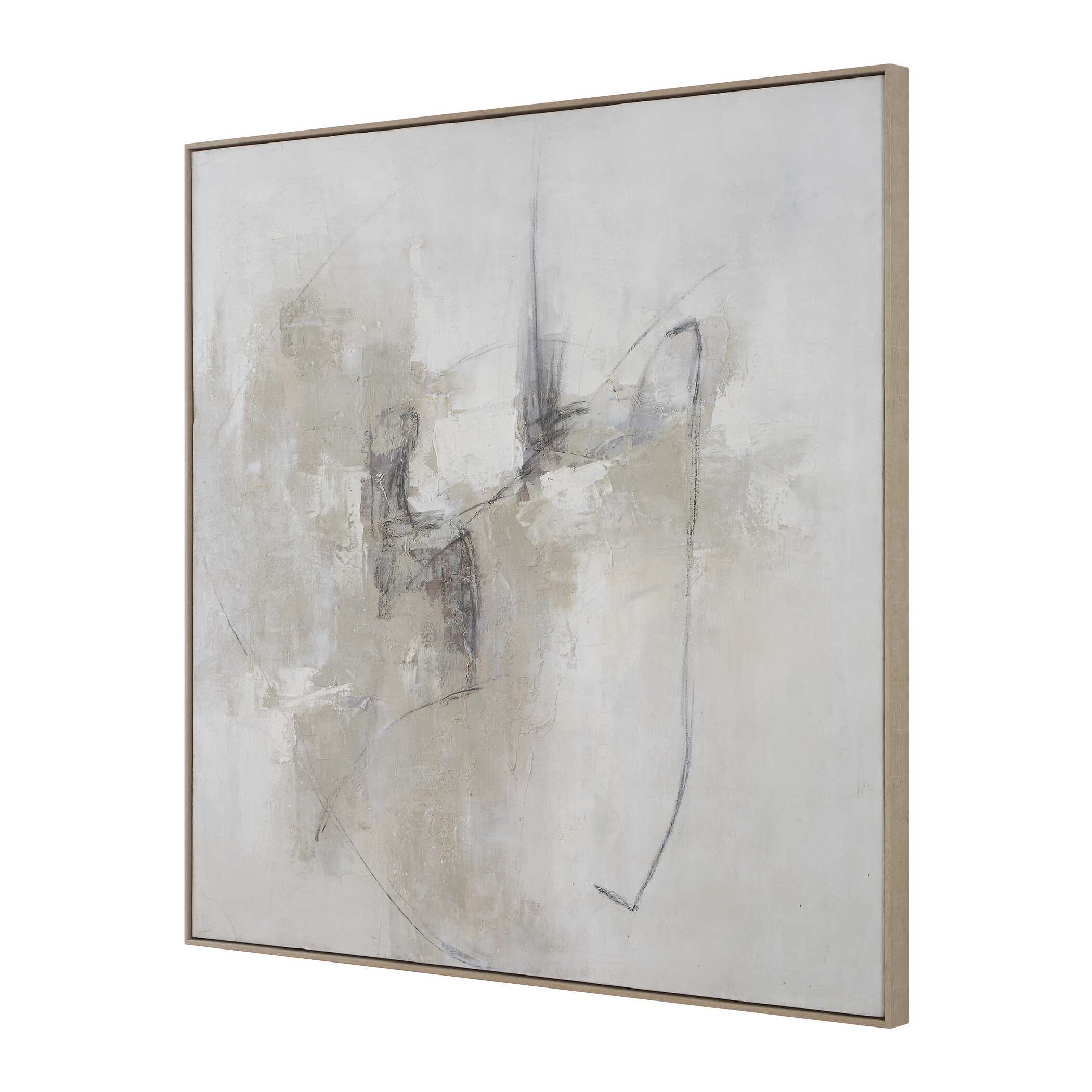 Uttermost Still Crossing Abstract Painting