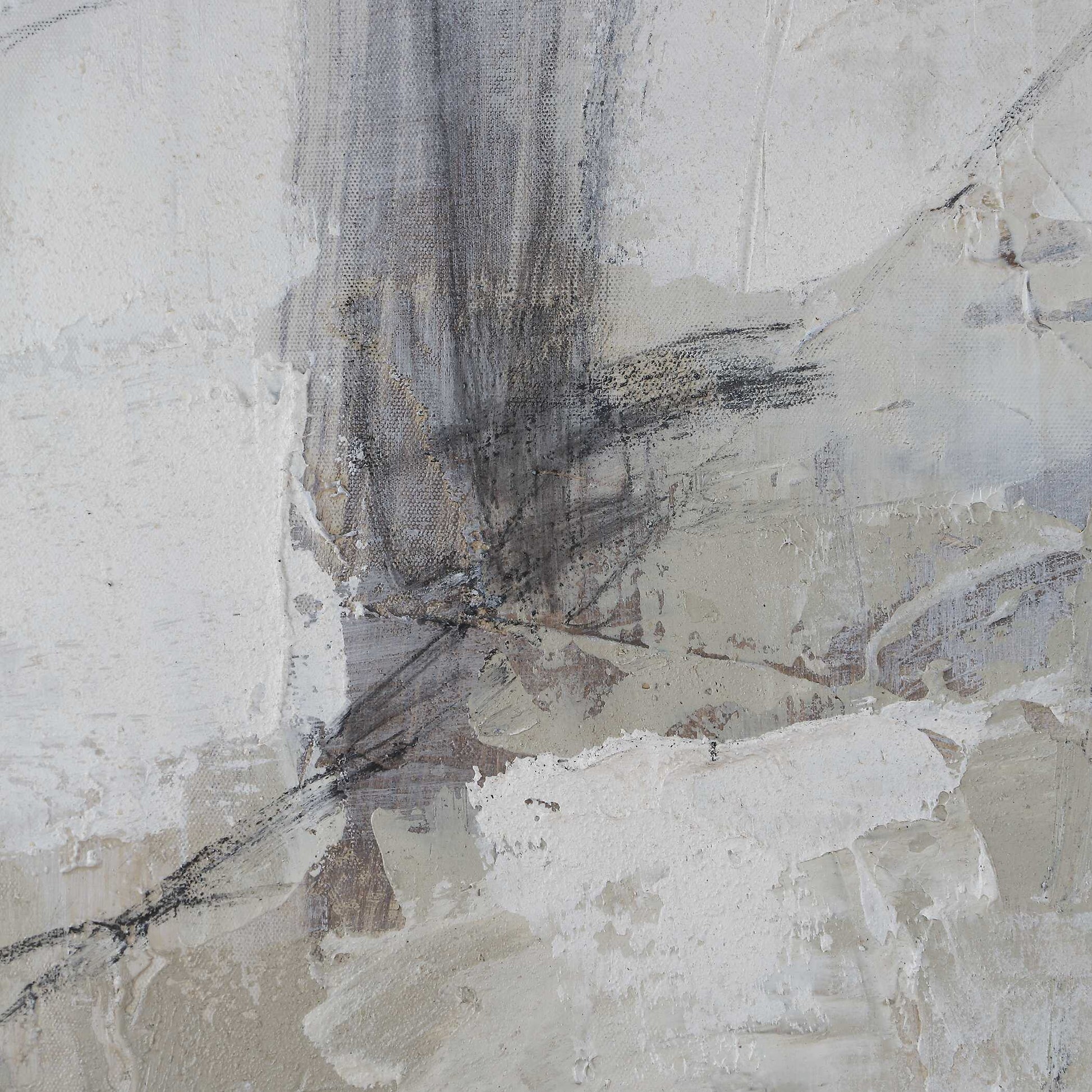 Uttermost Still Crossing Abstract Painting