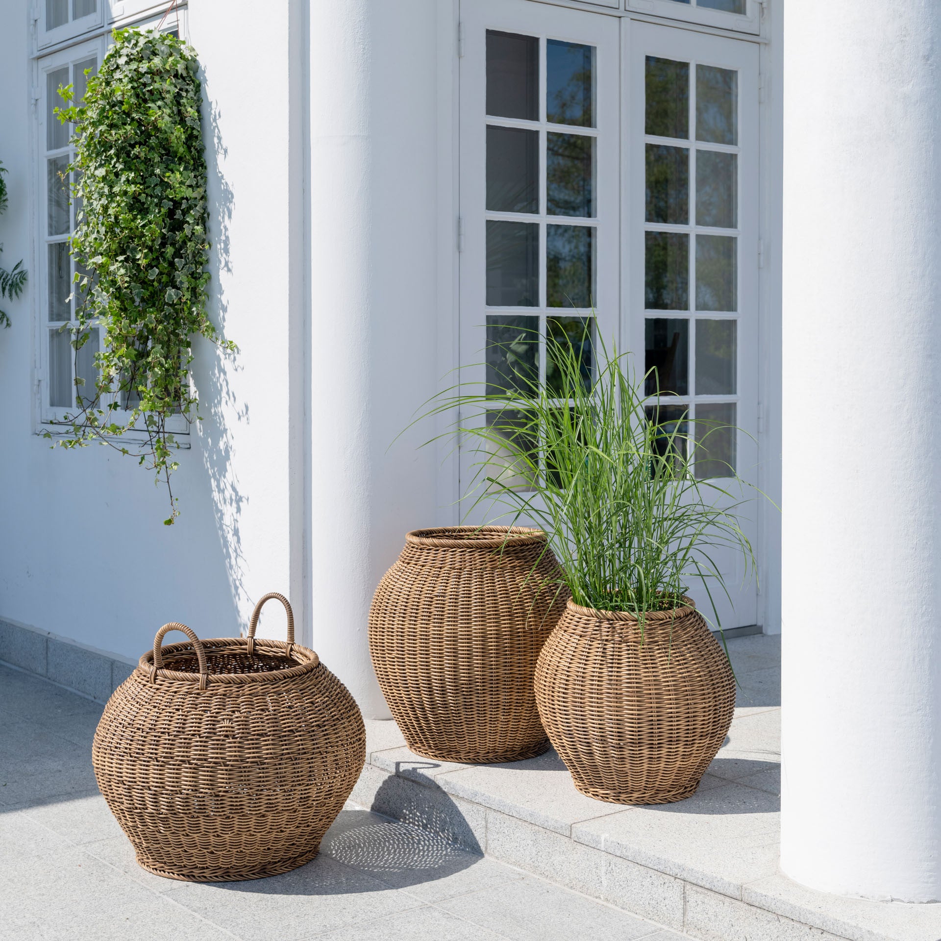 Ellis Exterior Basket - 19.5"D by Sika Design - view 3