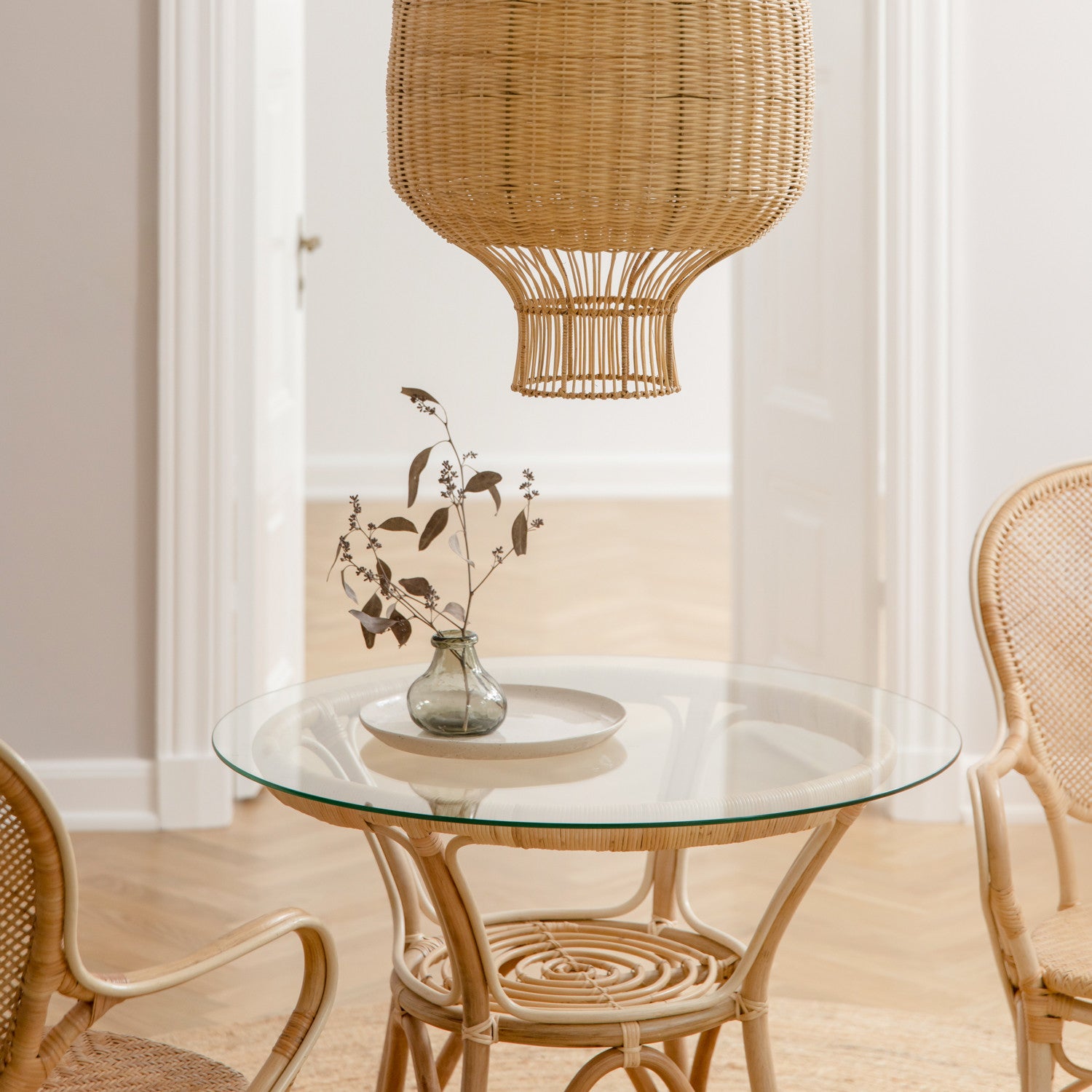 Tony Cafe Table with 31.5" Glass Top by Sika Design - view 4