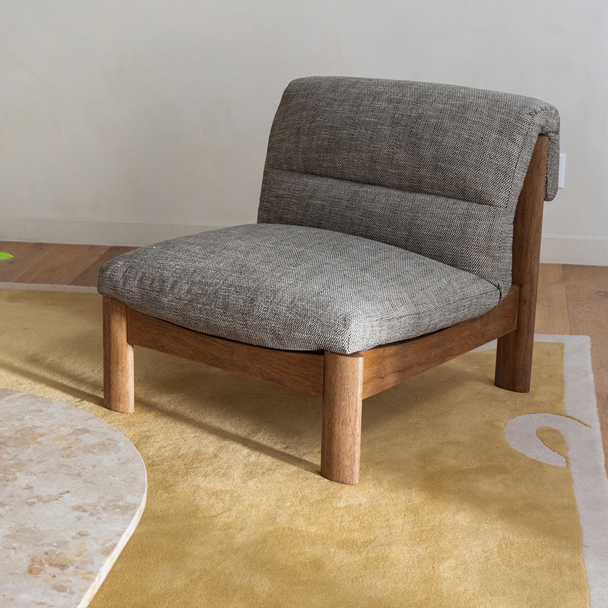 Pierce Accent Chair Flecked Black by Moe's Home Collection - view 5
