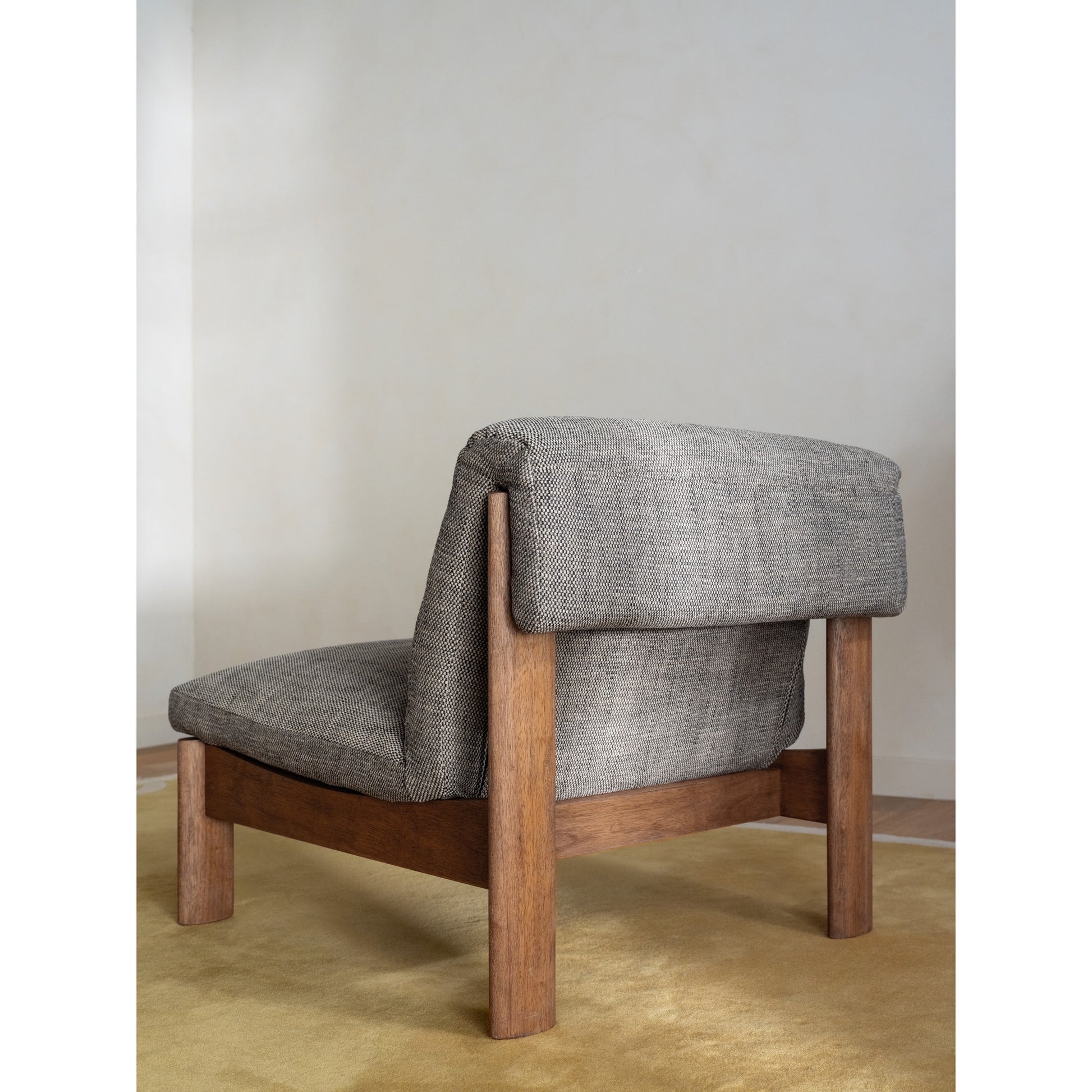 Pierce Accent Chair Flecked Black by Moe's Home Collection - view 3