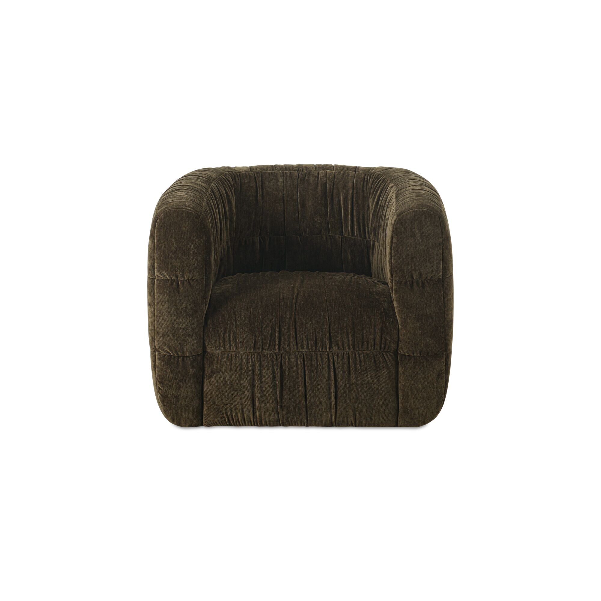 Robson Swivel Chair Dark Green by Moe's Home Collection