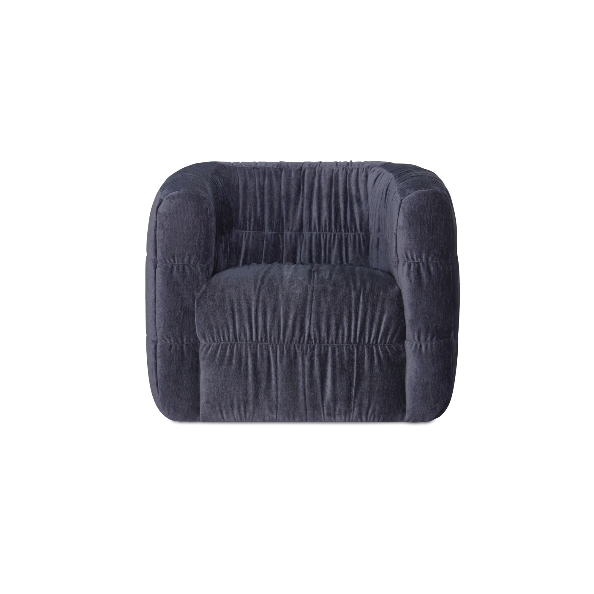 Robson Swivel Chair Navy by Moe's Home Collection