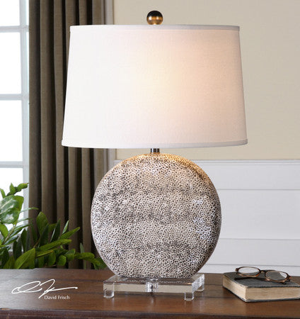 Albinus Ivory Ceramic Table Lamp