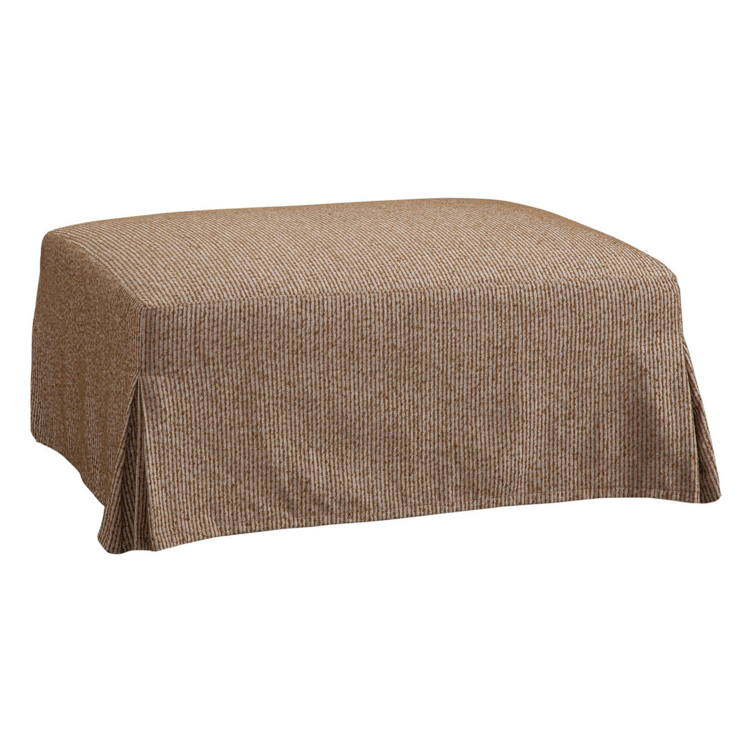 Alhambra Rectangular Ottoman in Alani Ochre