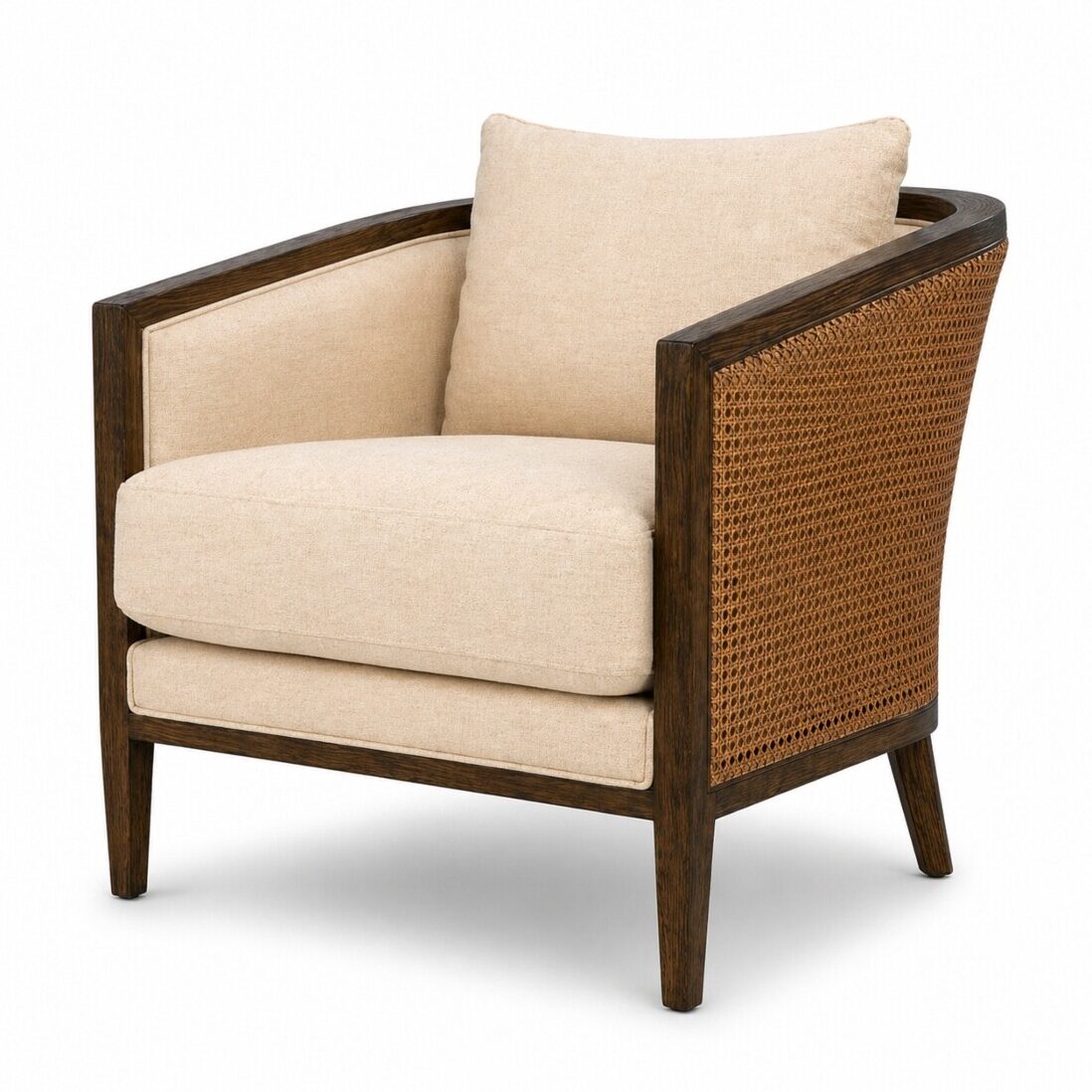 Amani Chair in Windfield Natural / Oak