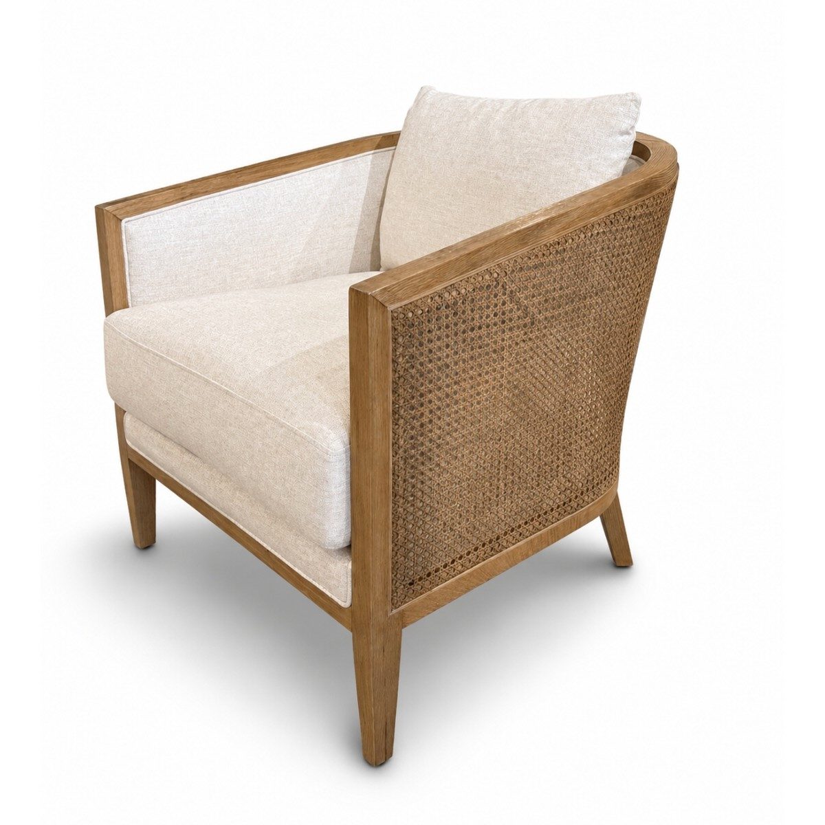 Amani Chair in Windfield Natural / Golden Oak