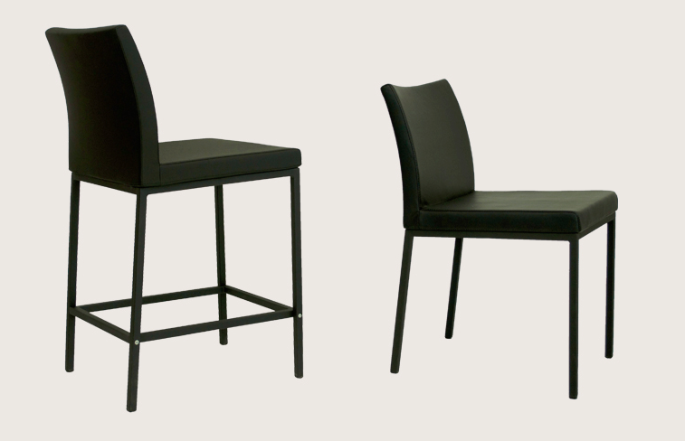 Aria Chrome Bar Stool
