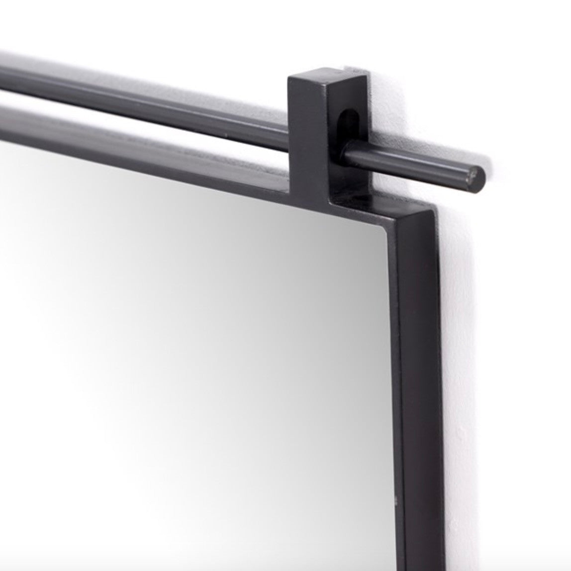 Chico Small Antique Iron Mirror