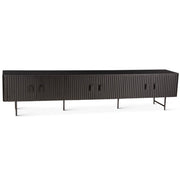 Valor 98" Plasma Cabinet  Matte Black