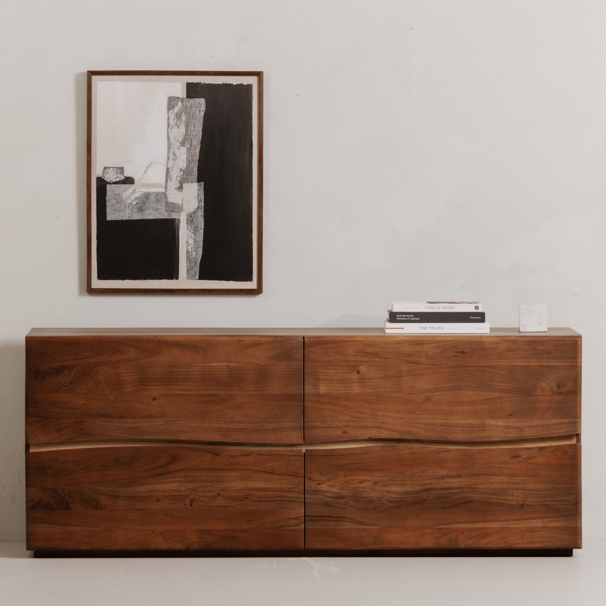 Watson 4 Drawer Dresser Brown by Moe's Home Collection - view 2