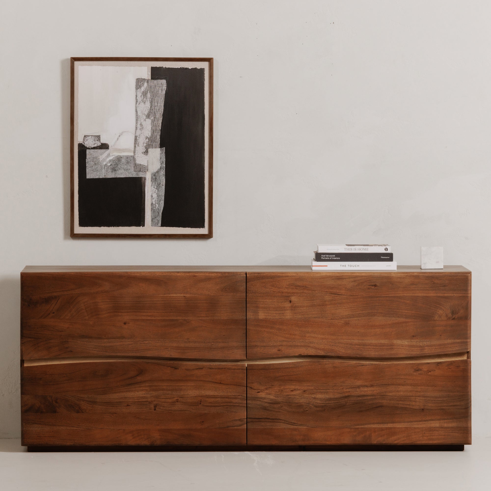 Watson 4 Drawer Dresser Brown by Moe's Home Collection - view 2