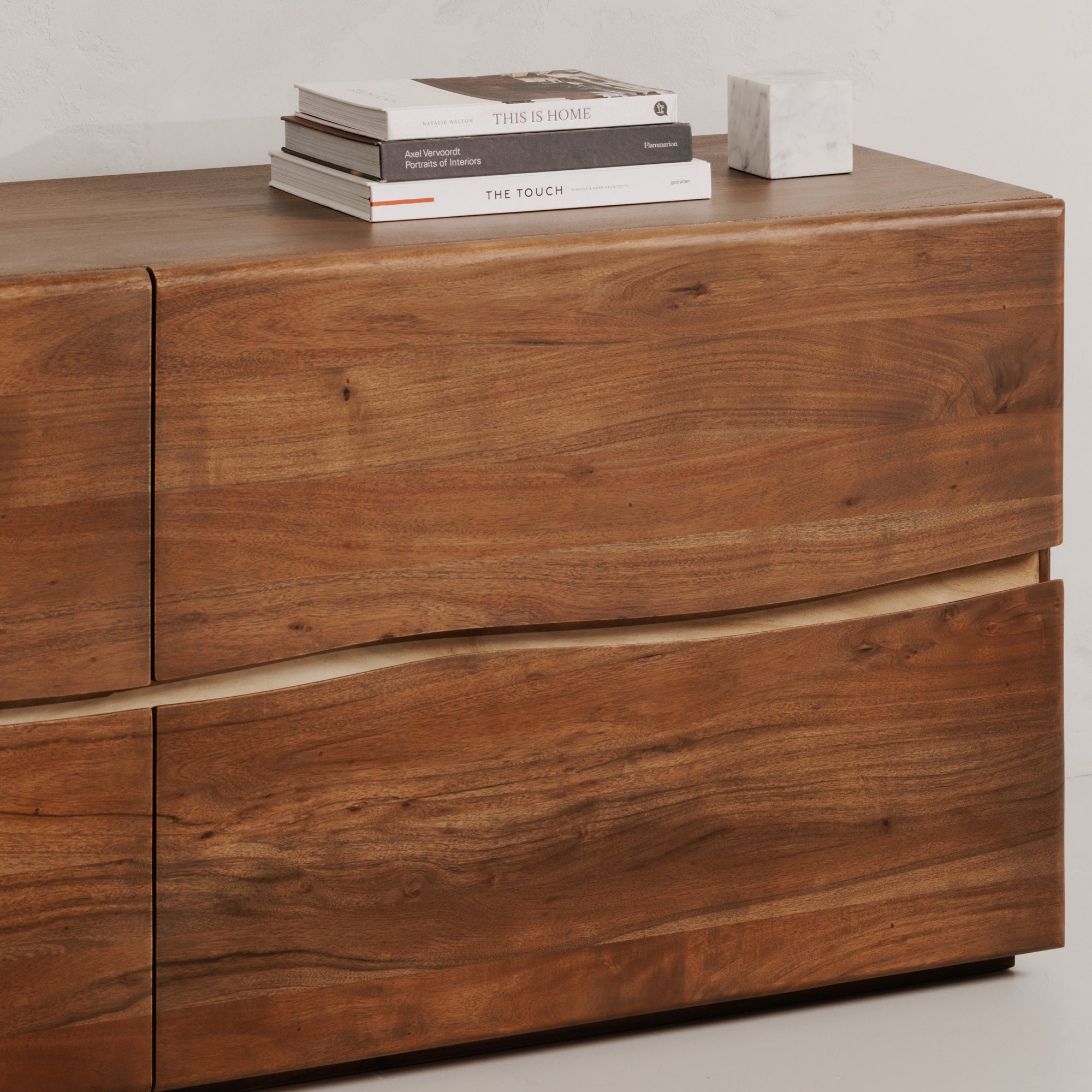 Watson 4 Drawer Dresser Brown by Moe's Home Collection - view 3